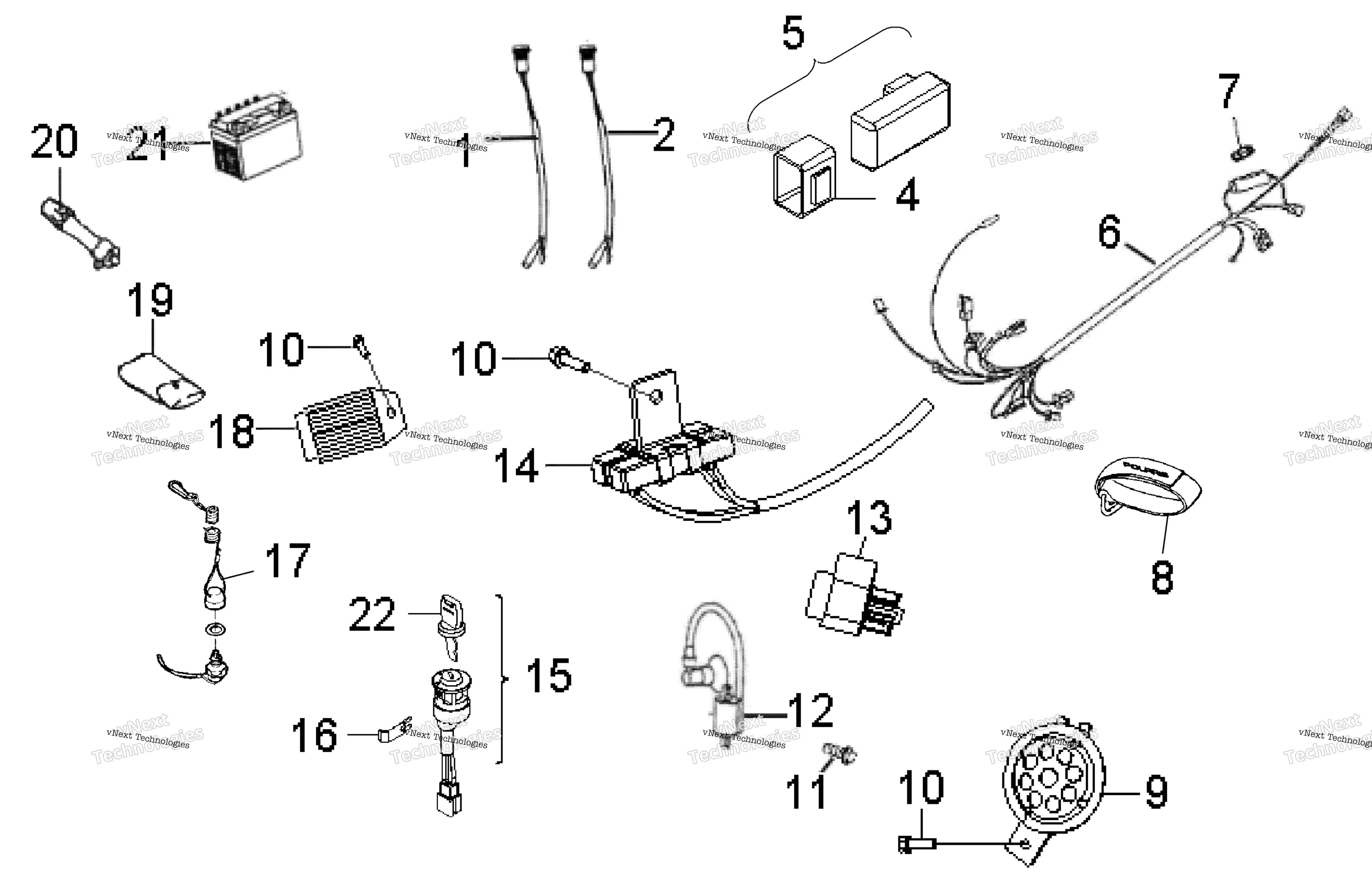 Электрооборудование Parts