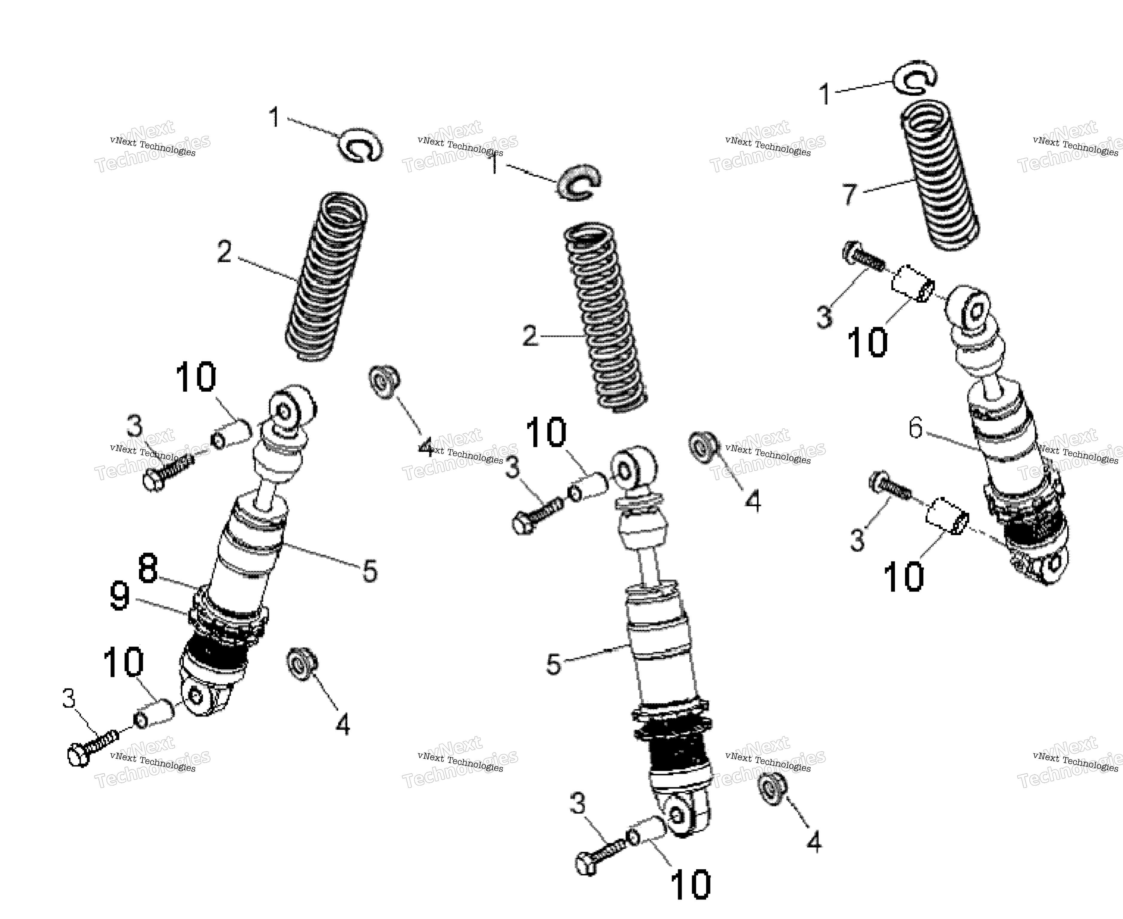 подвеска Shocks A08ka09ac