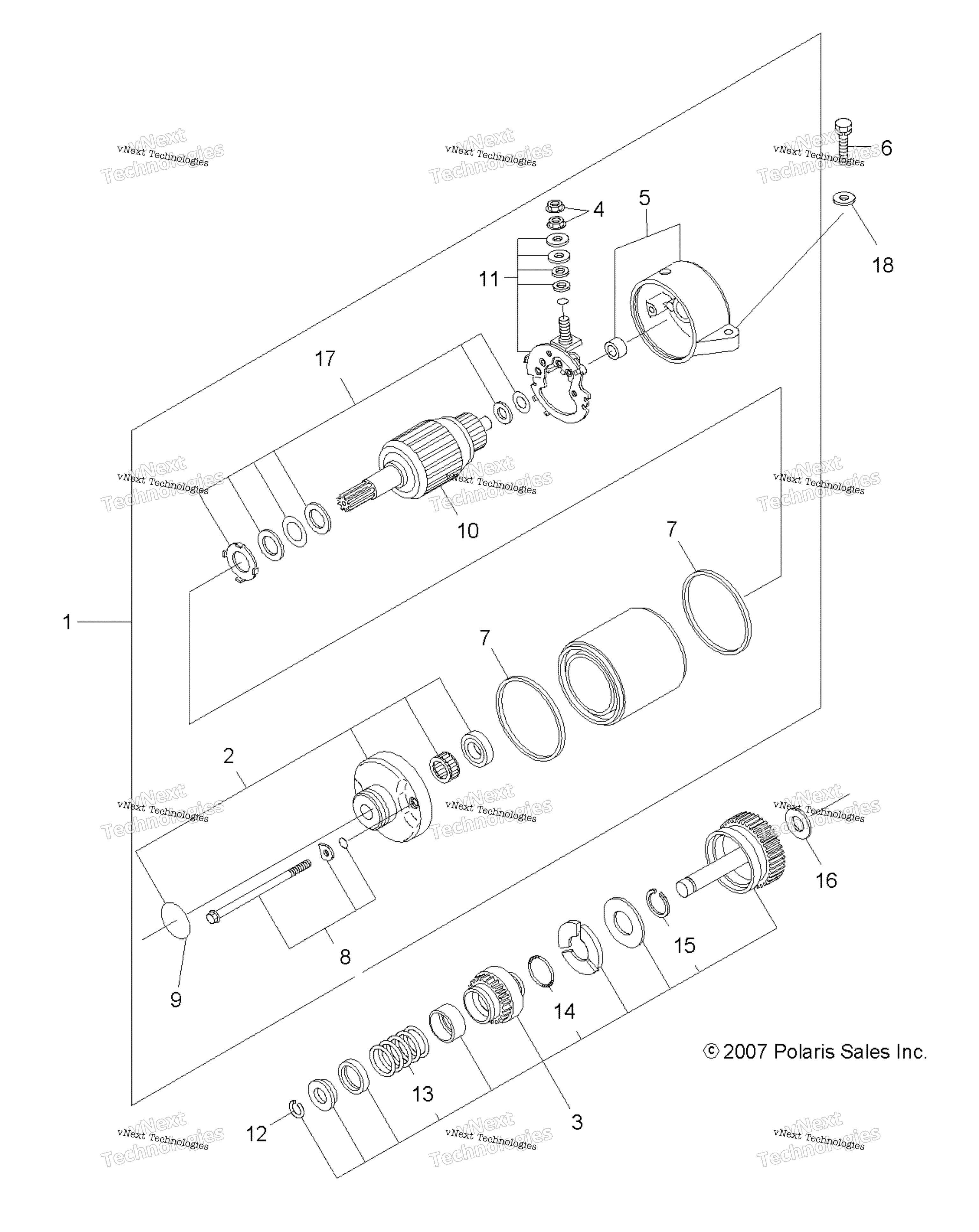 Engine, Starting система