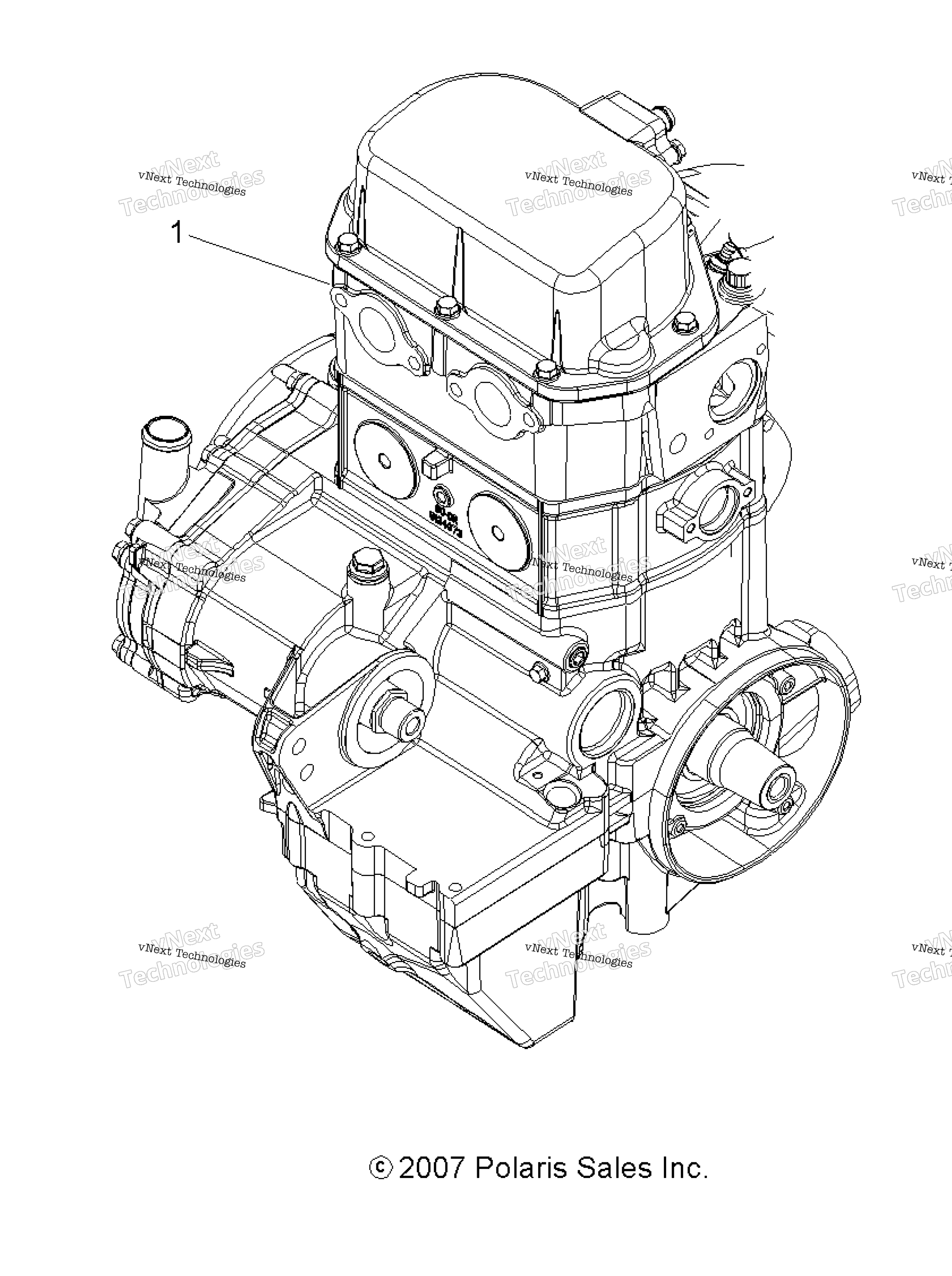 двигатель Short Block