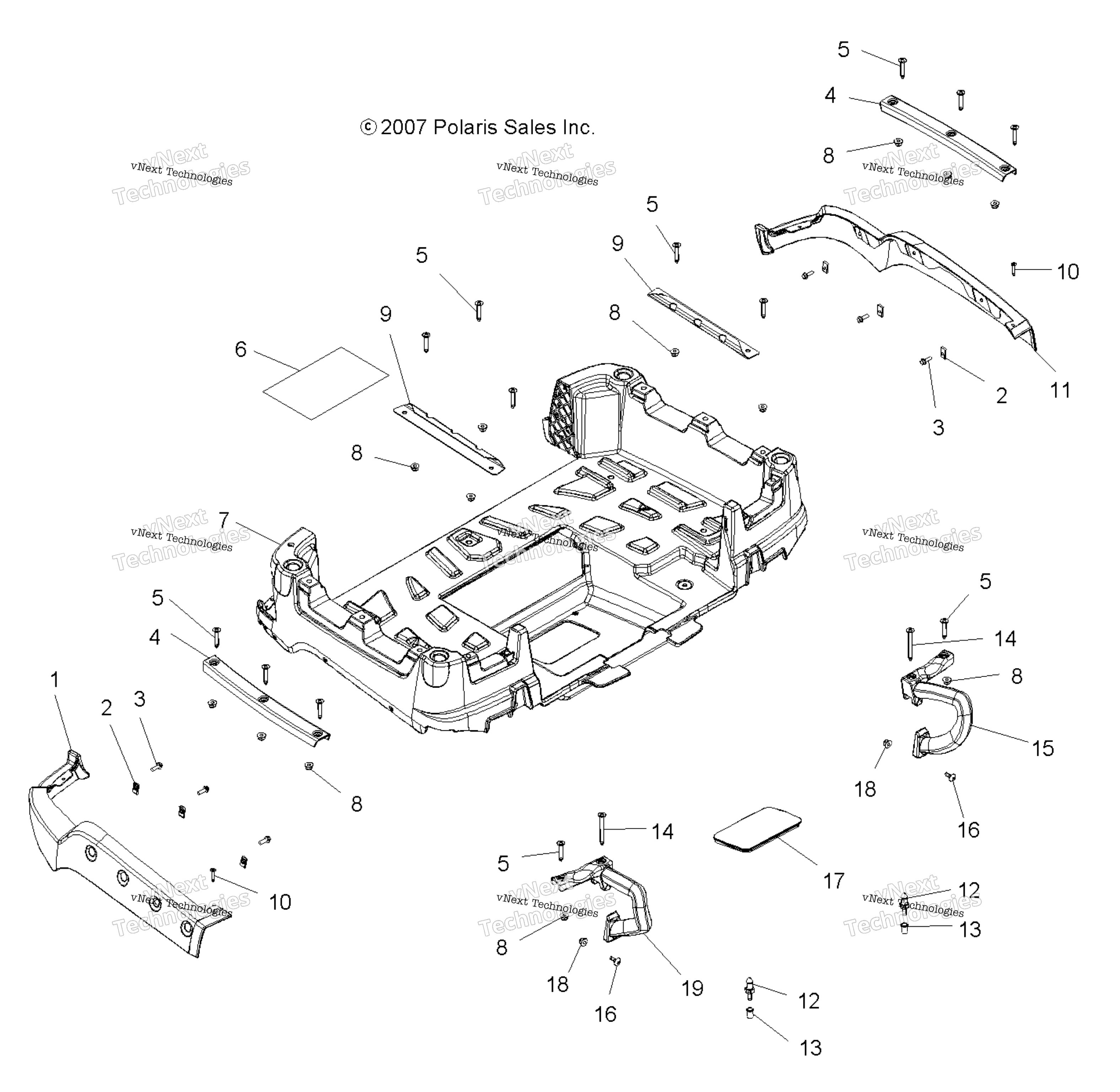 Body, Box, задний