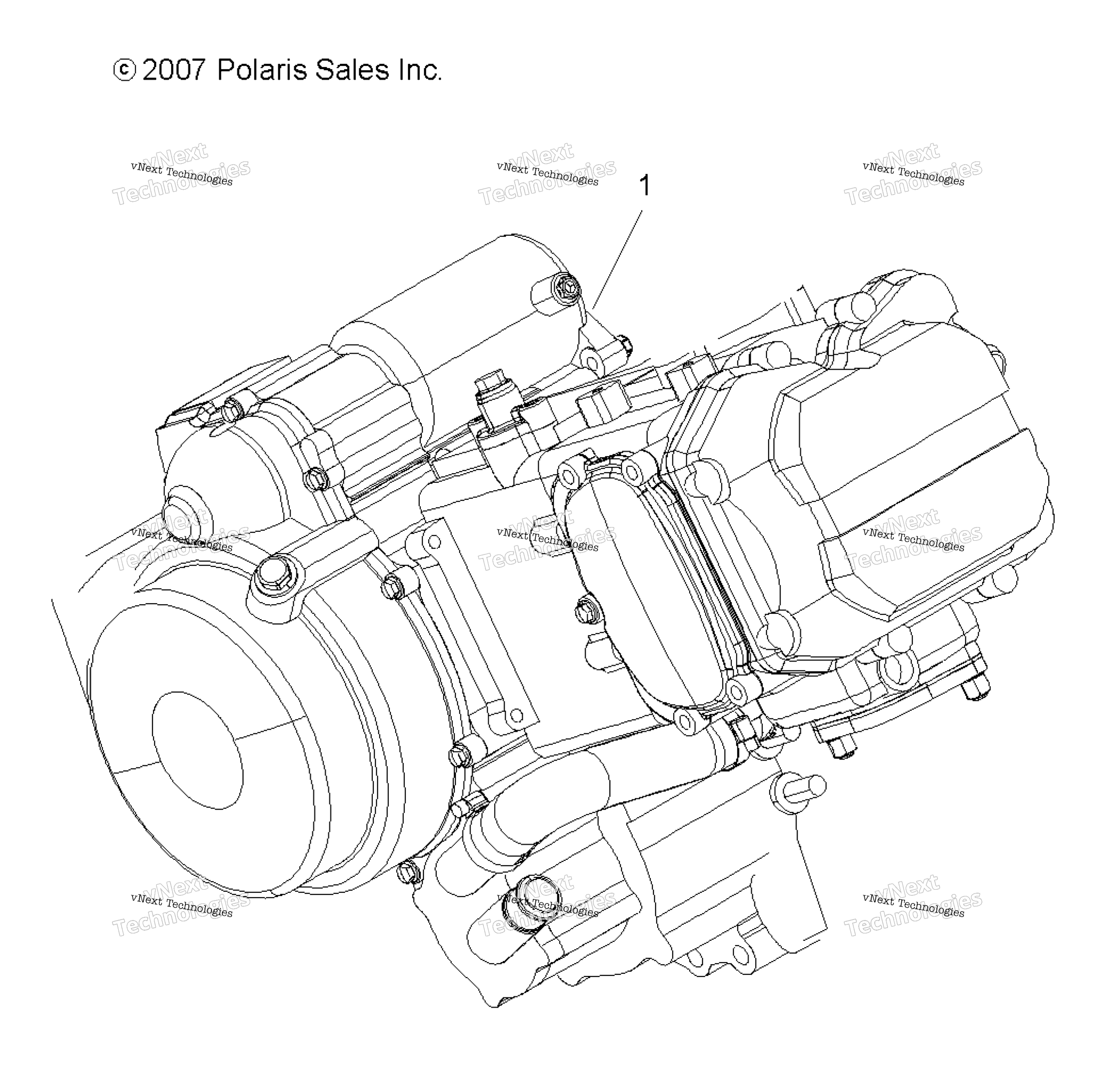 двигатель Short Block