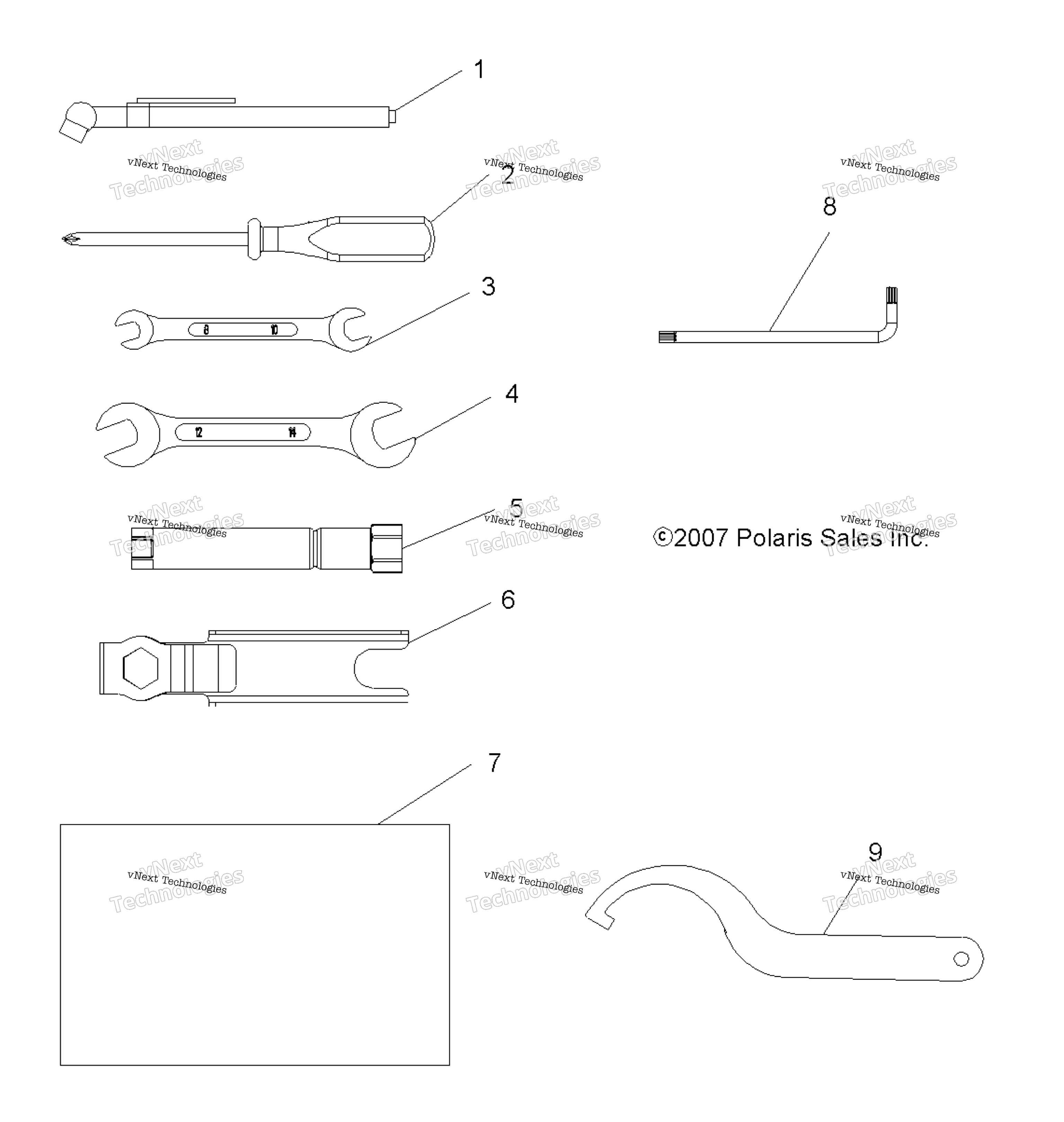 Tools, инструмент комплект
