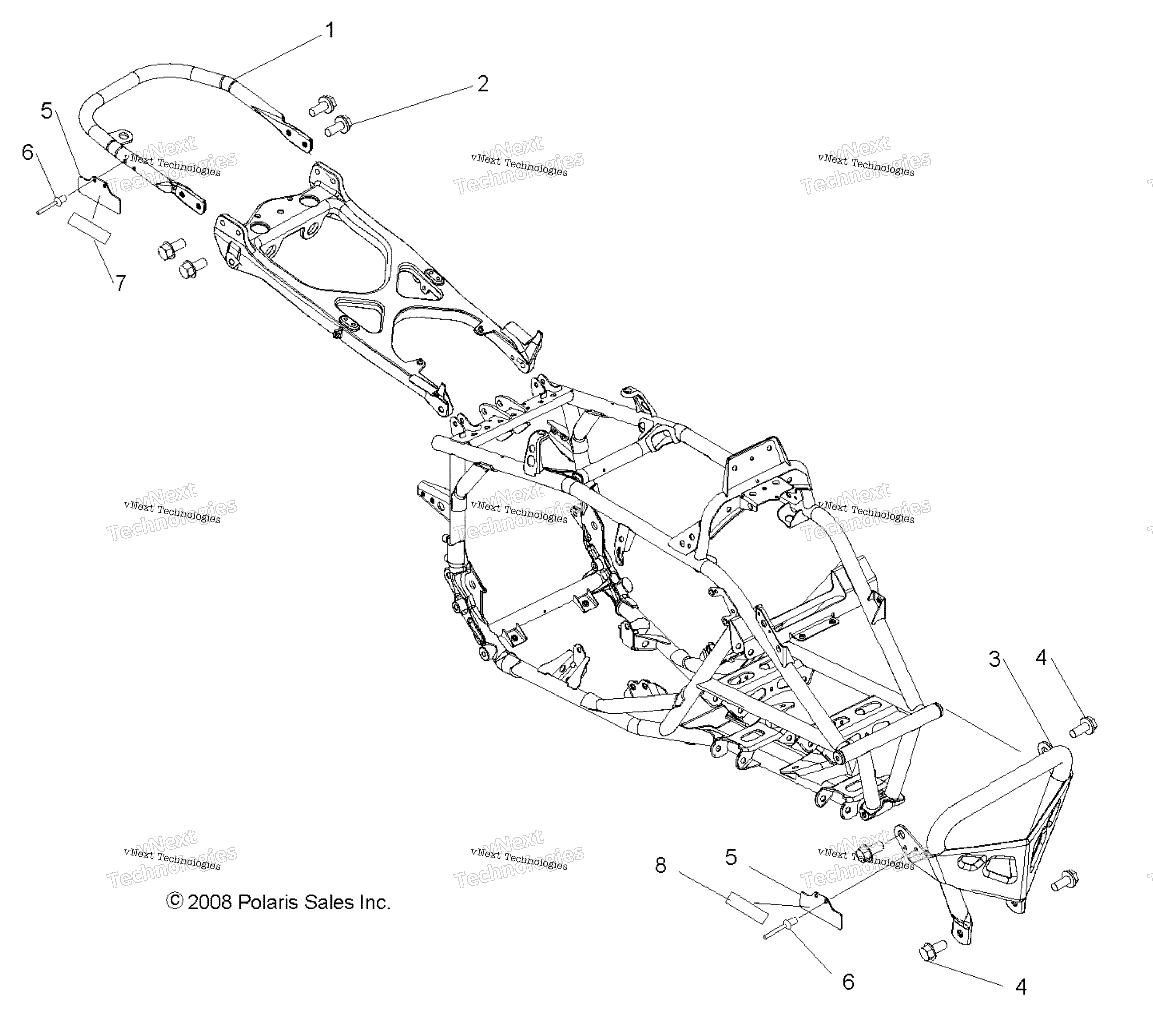 Chassis, бампер & Grab Bar