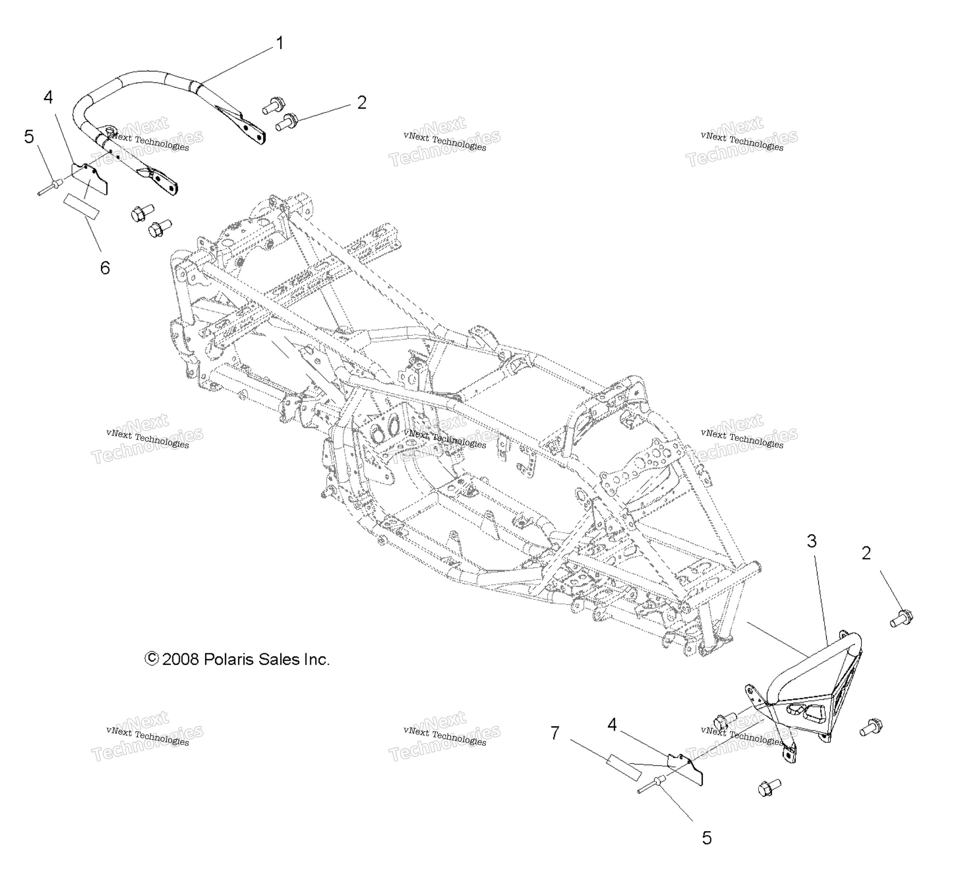 Chassis, бампер & Grab Bar