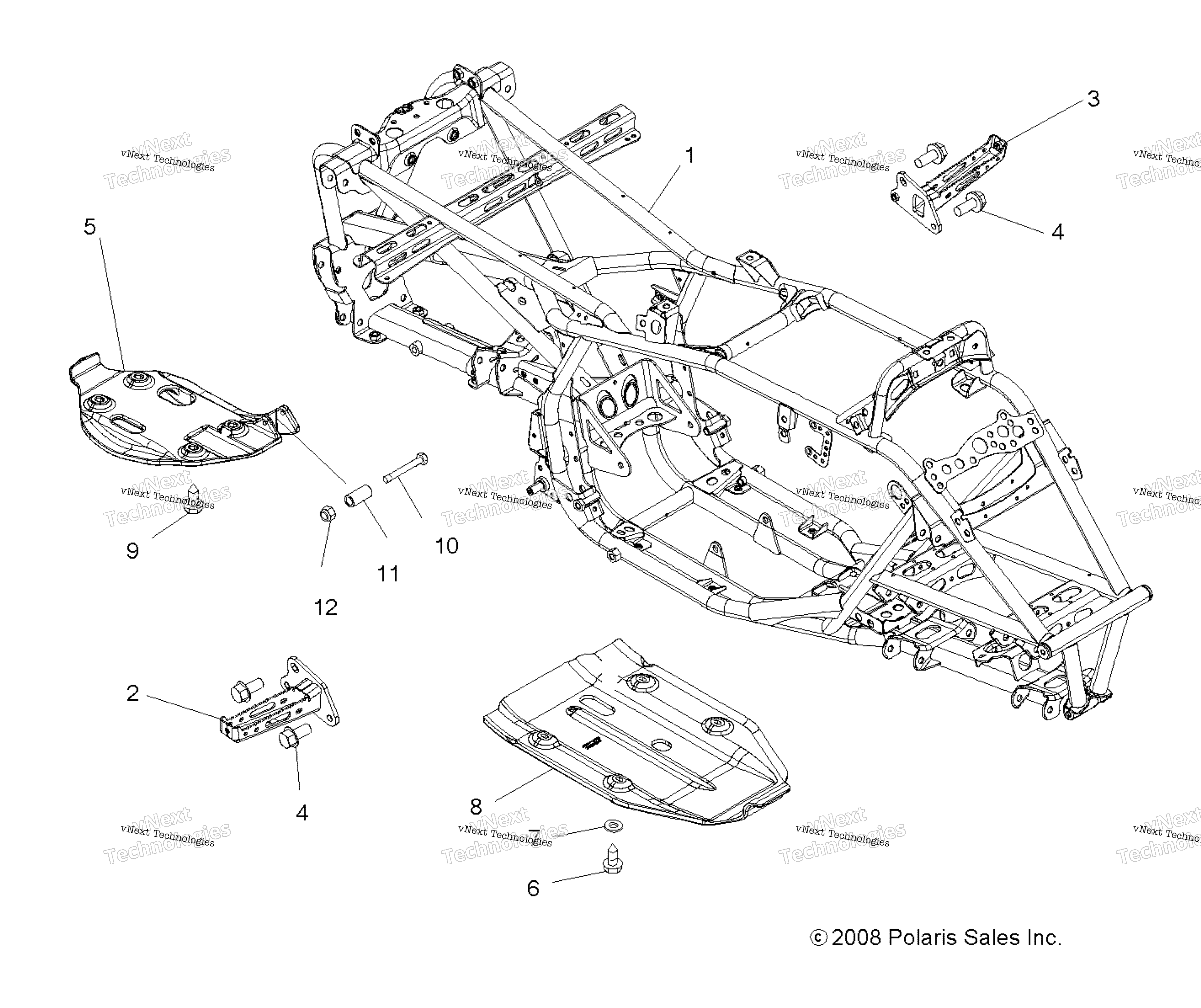 Chassis, рама
