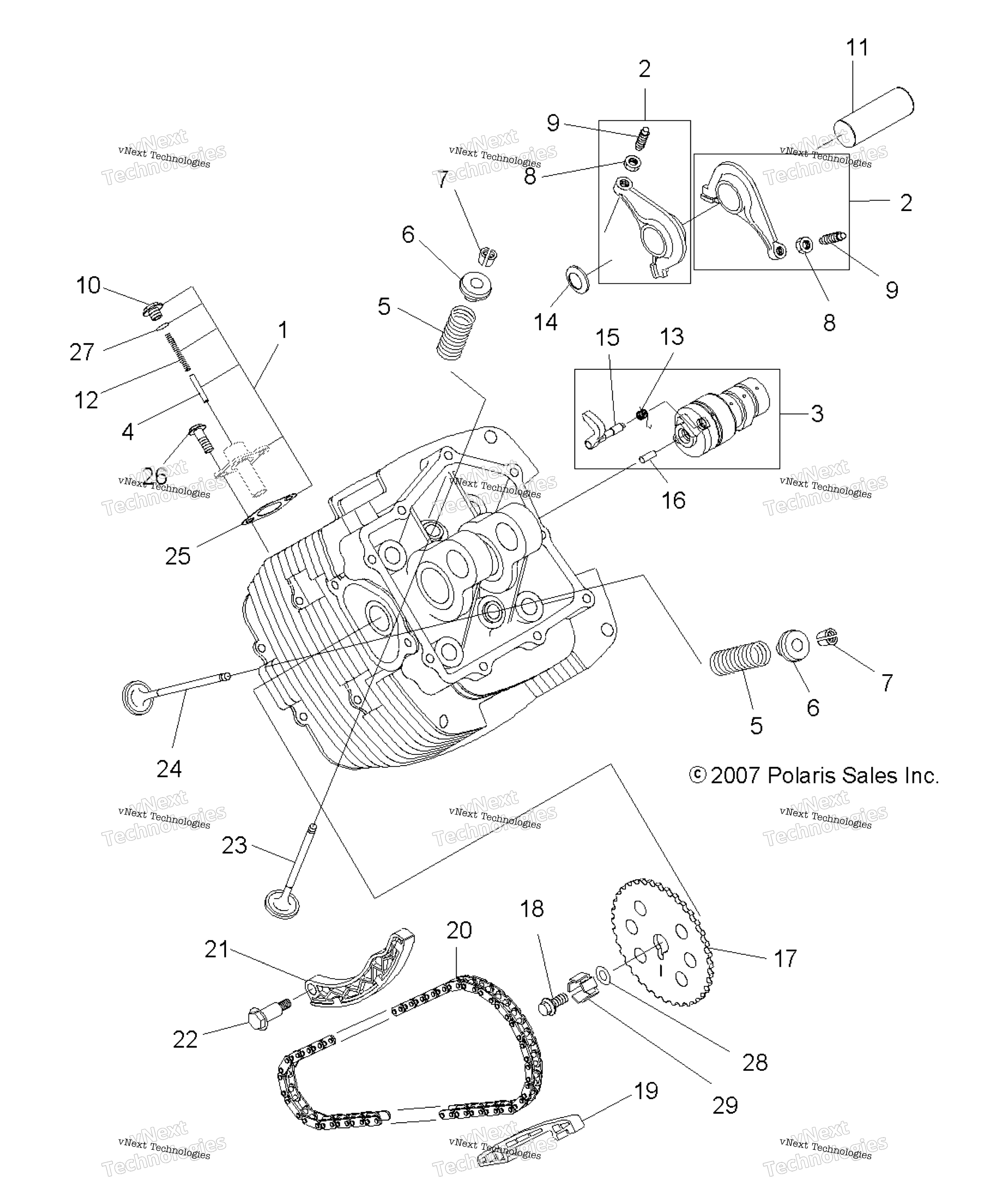 Engine, Valves & распредвал
