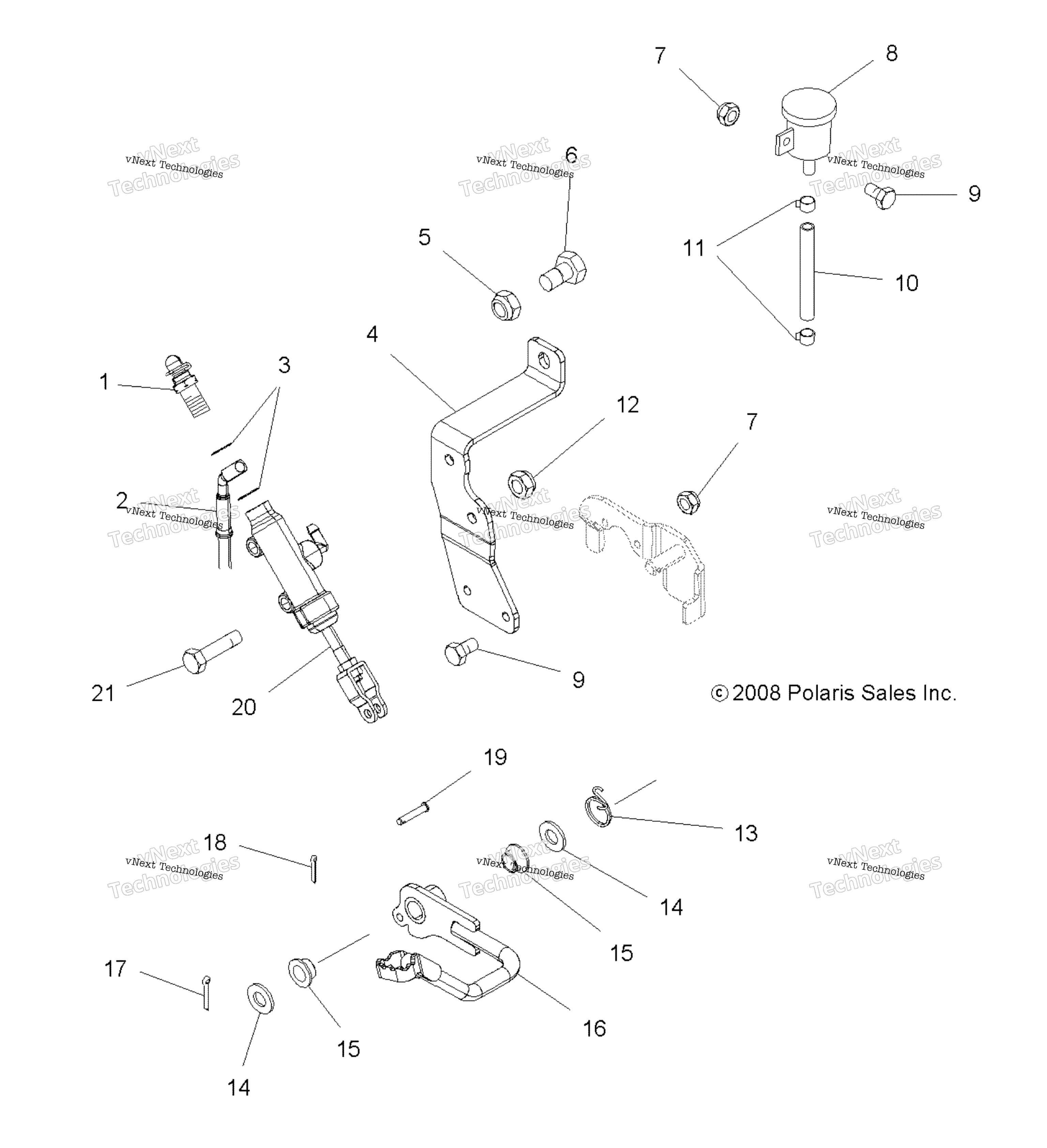 Brakes, Foot тормоз