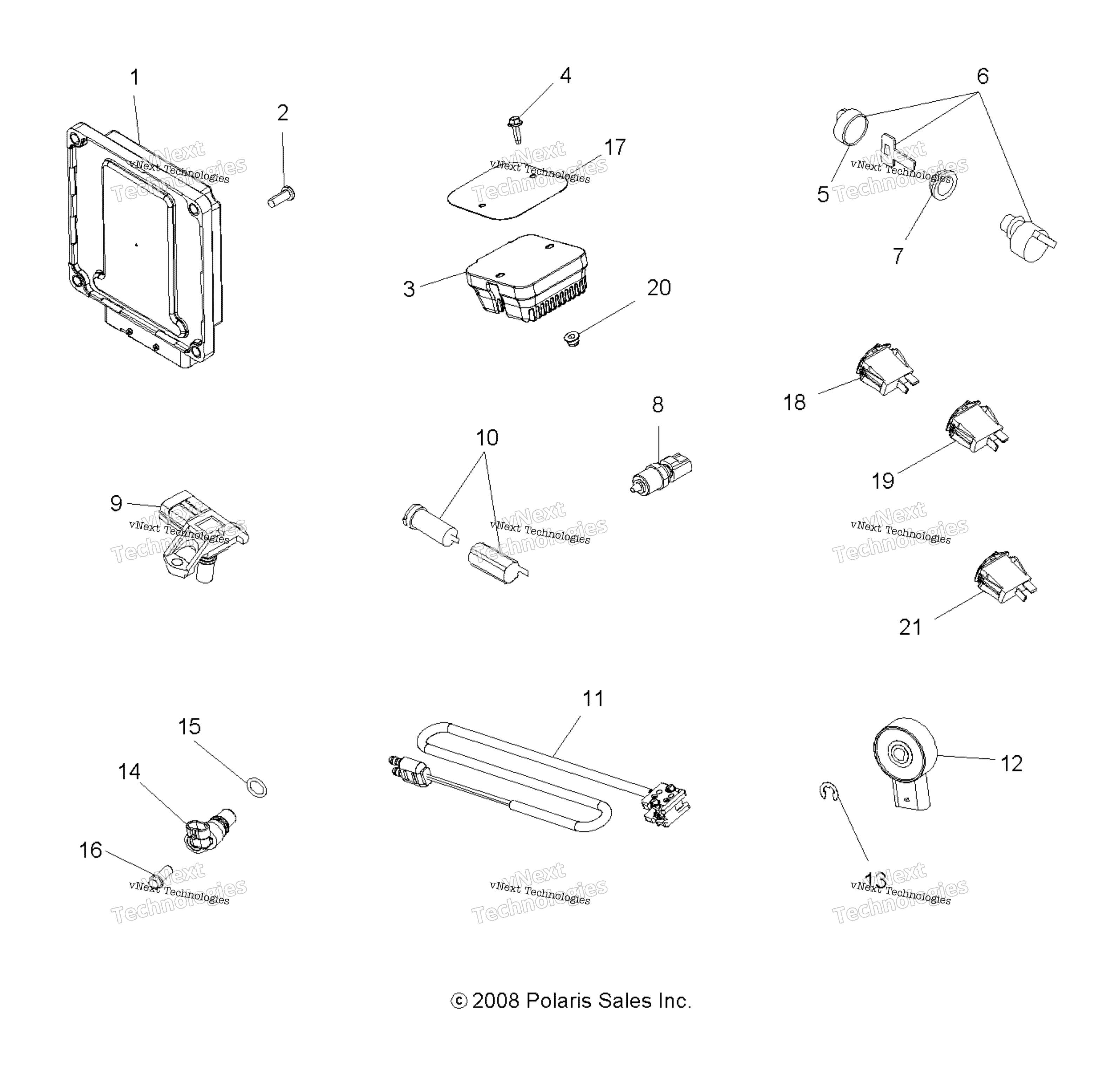 Electrical, Switches, Sensors, Ecu & управление Modules