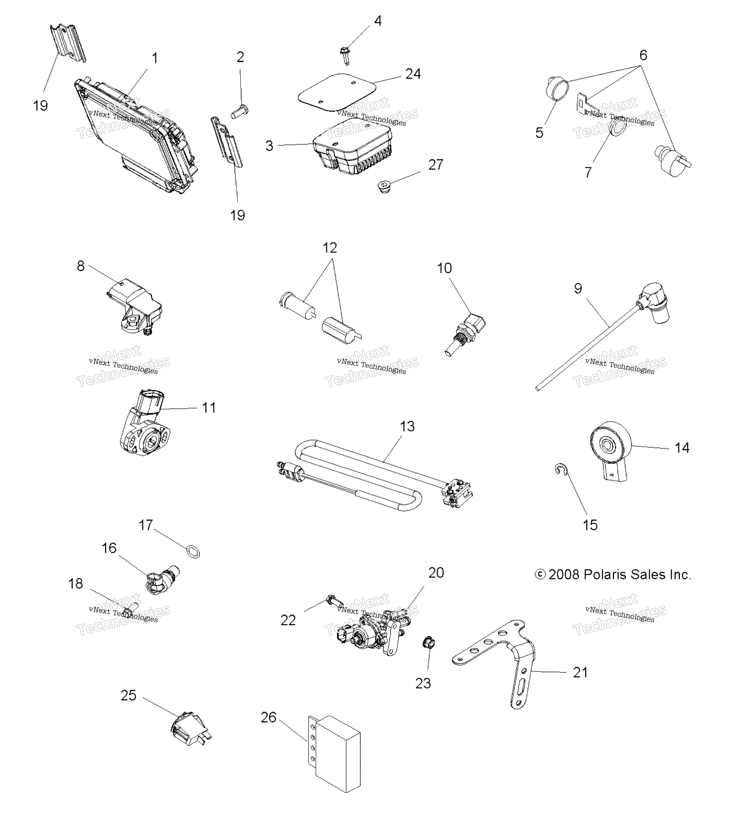 Electrical, Switches, Sensors, Ecu & управление Modules