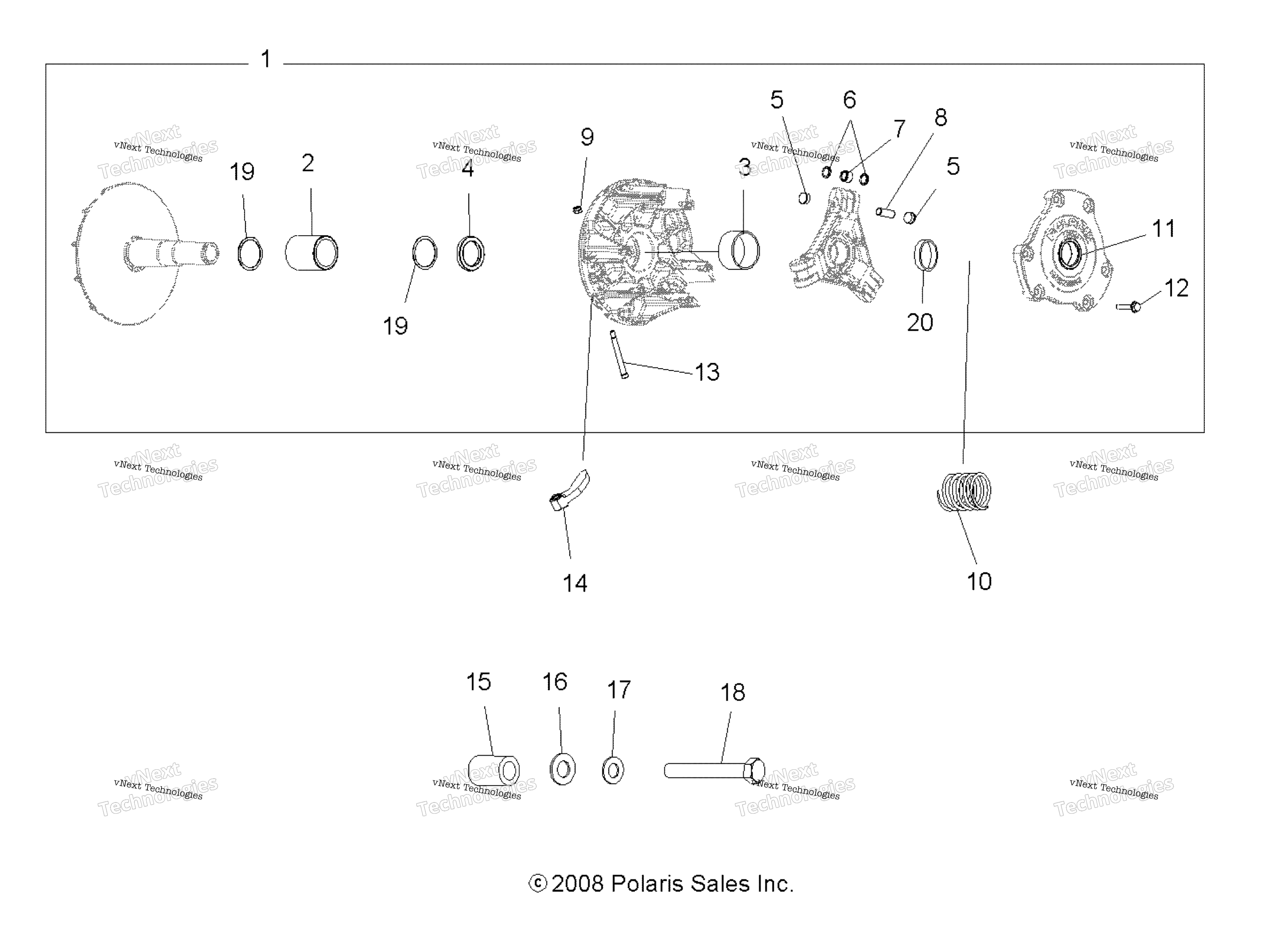 Трансмиссия, первичное сцепление