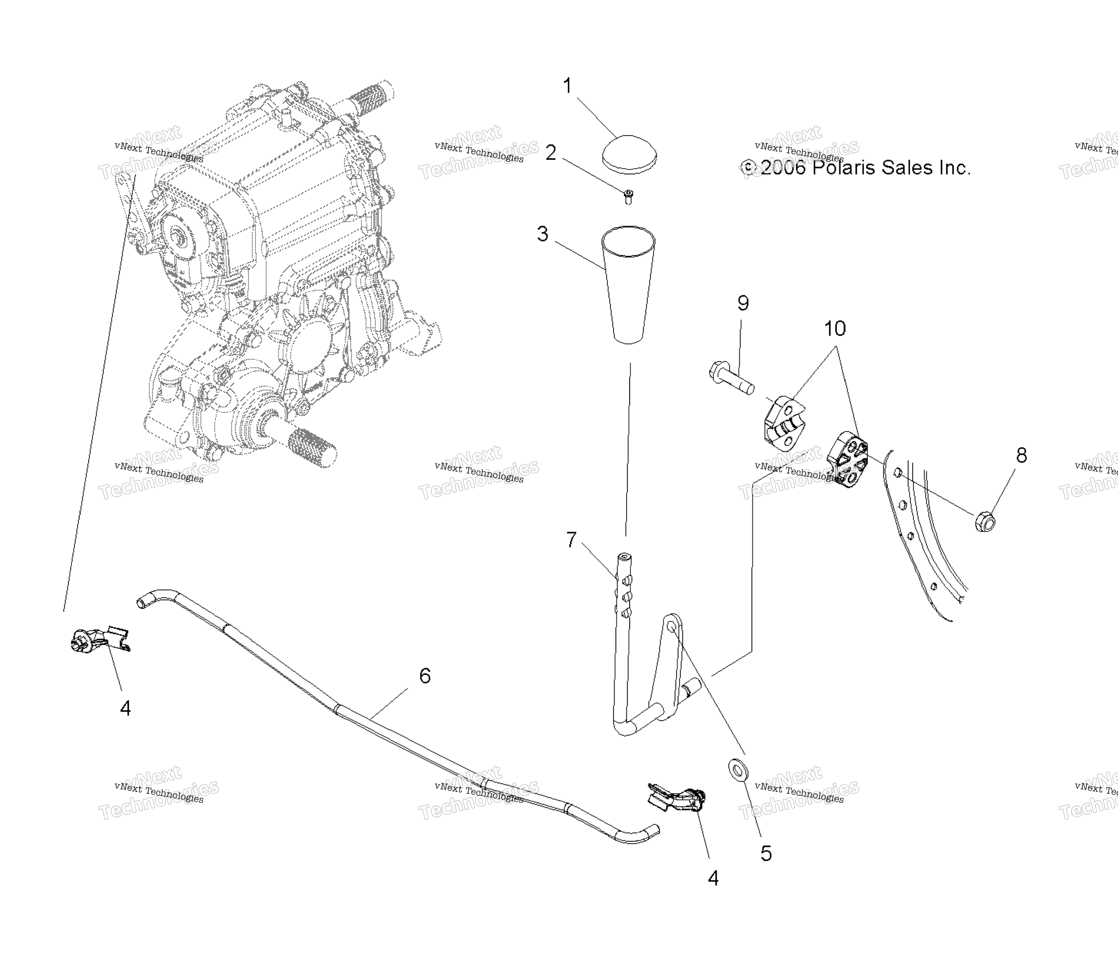Привод Train, Gear Selector