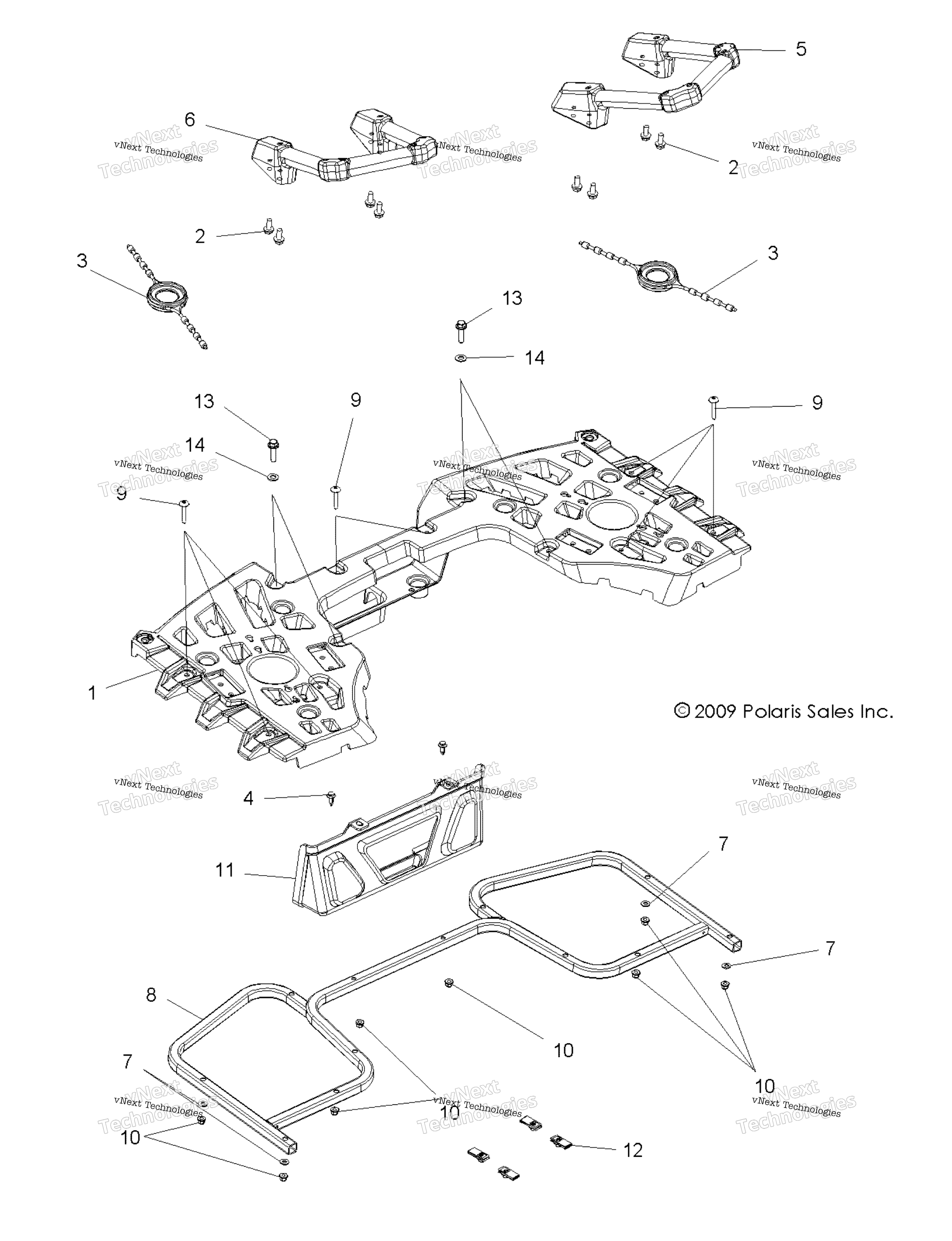 Body, задний полка Asm