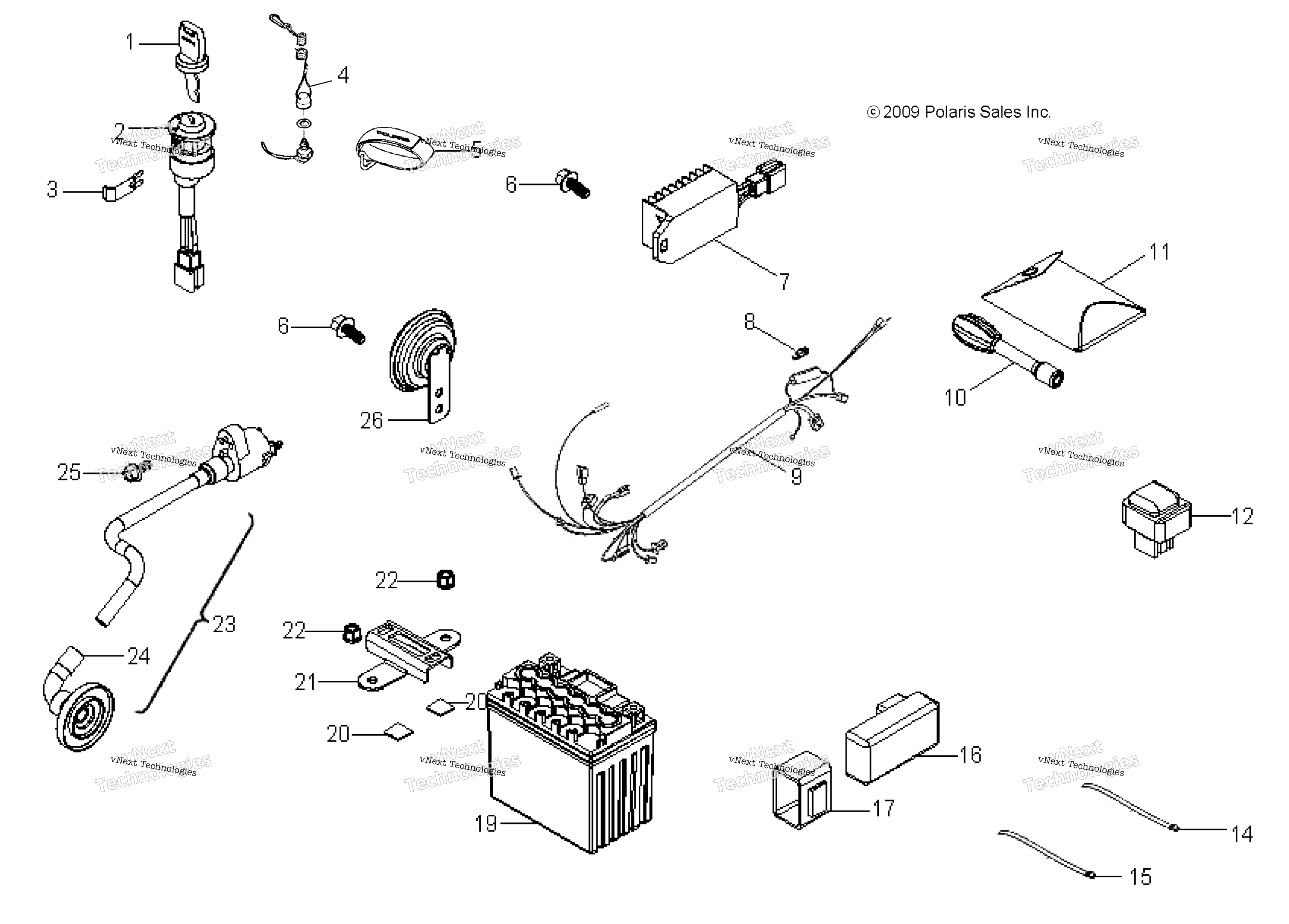 Electrical, Switches, жгут & Parts
