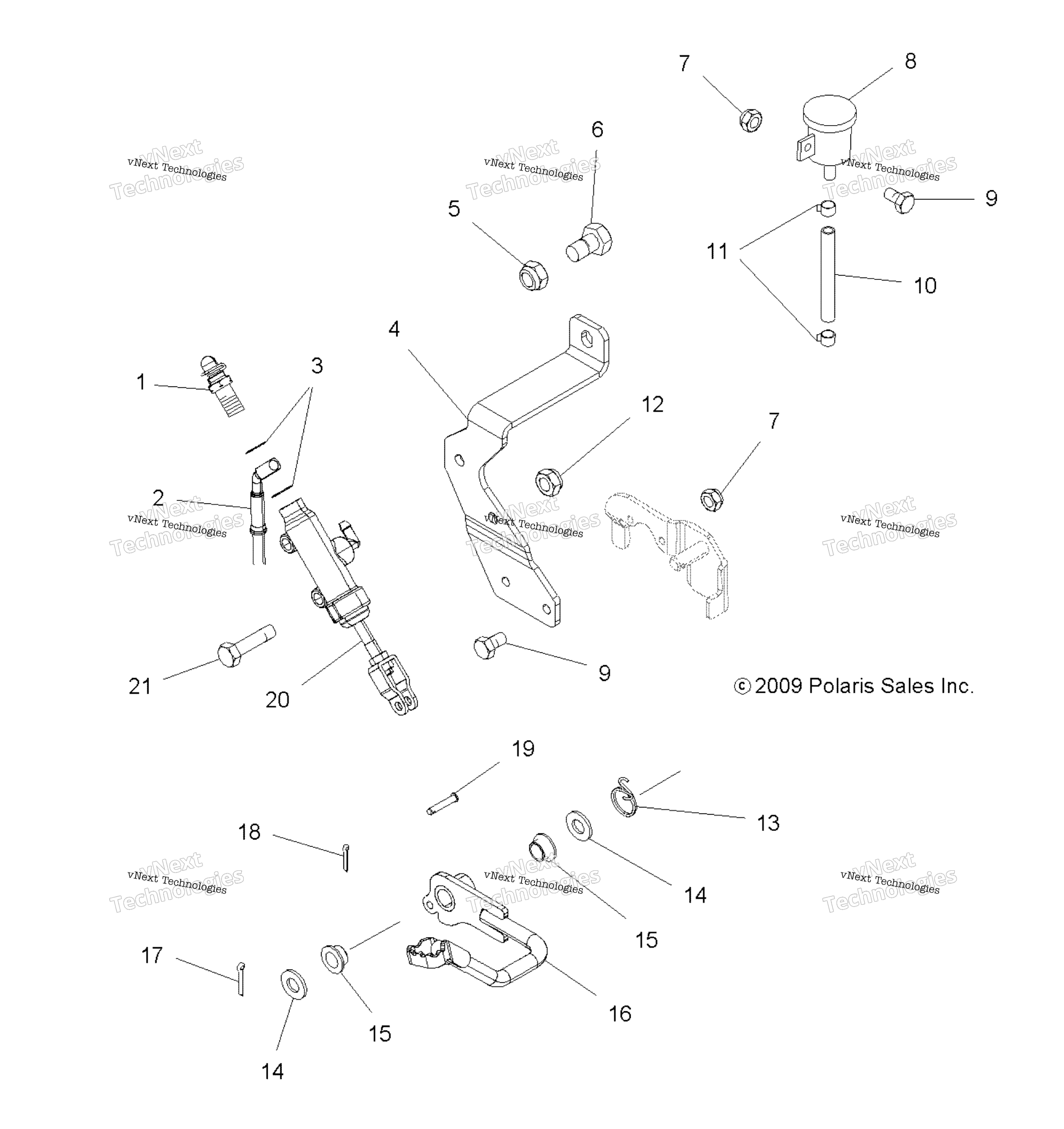 Brakes, Foot тормоз
