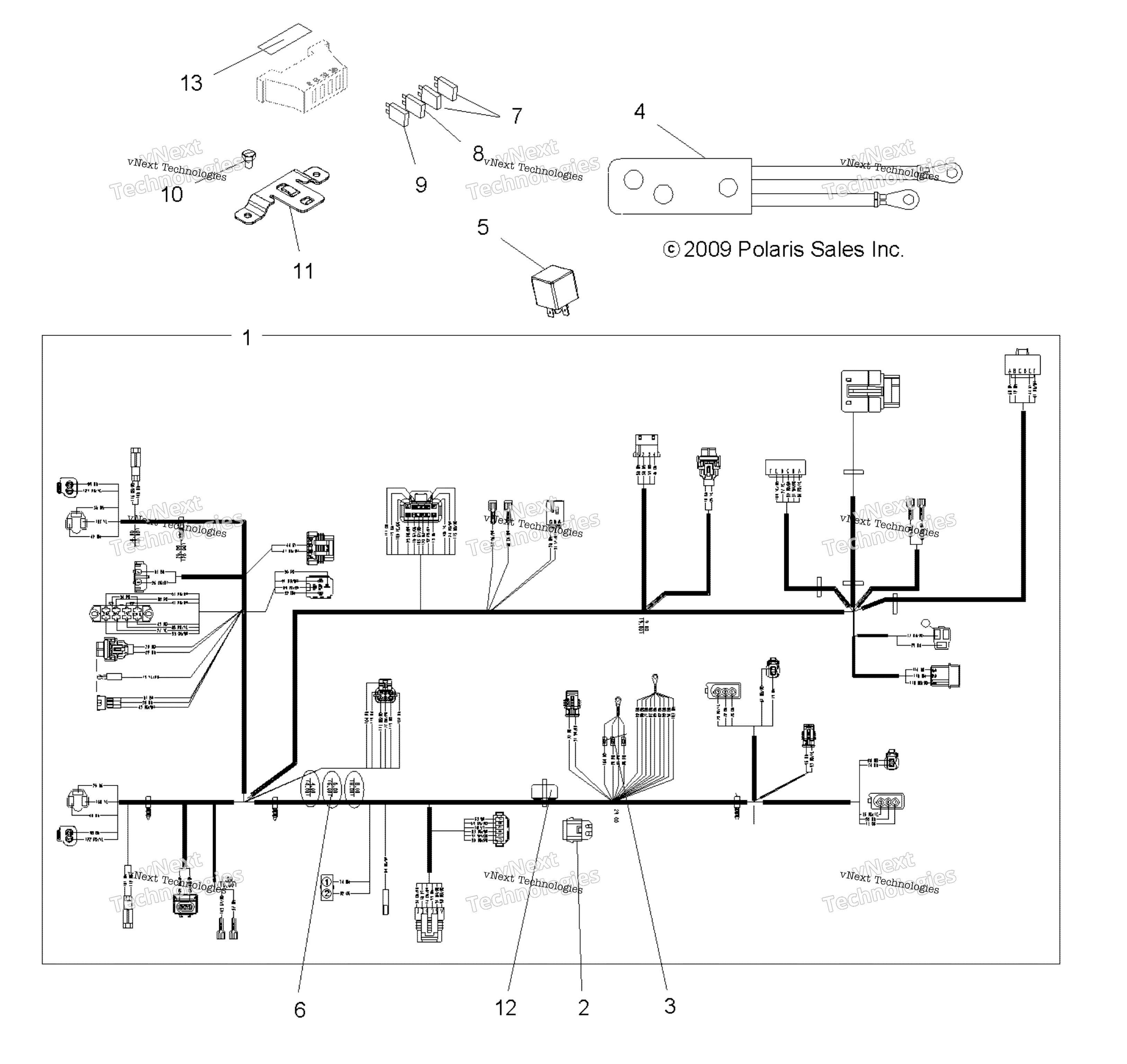 электрооборудование Harnesses