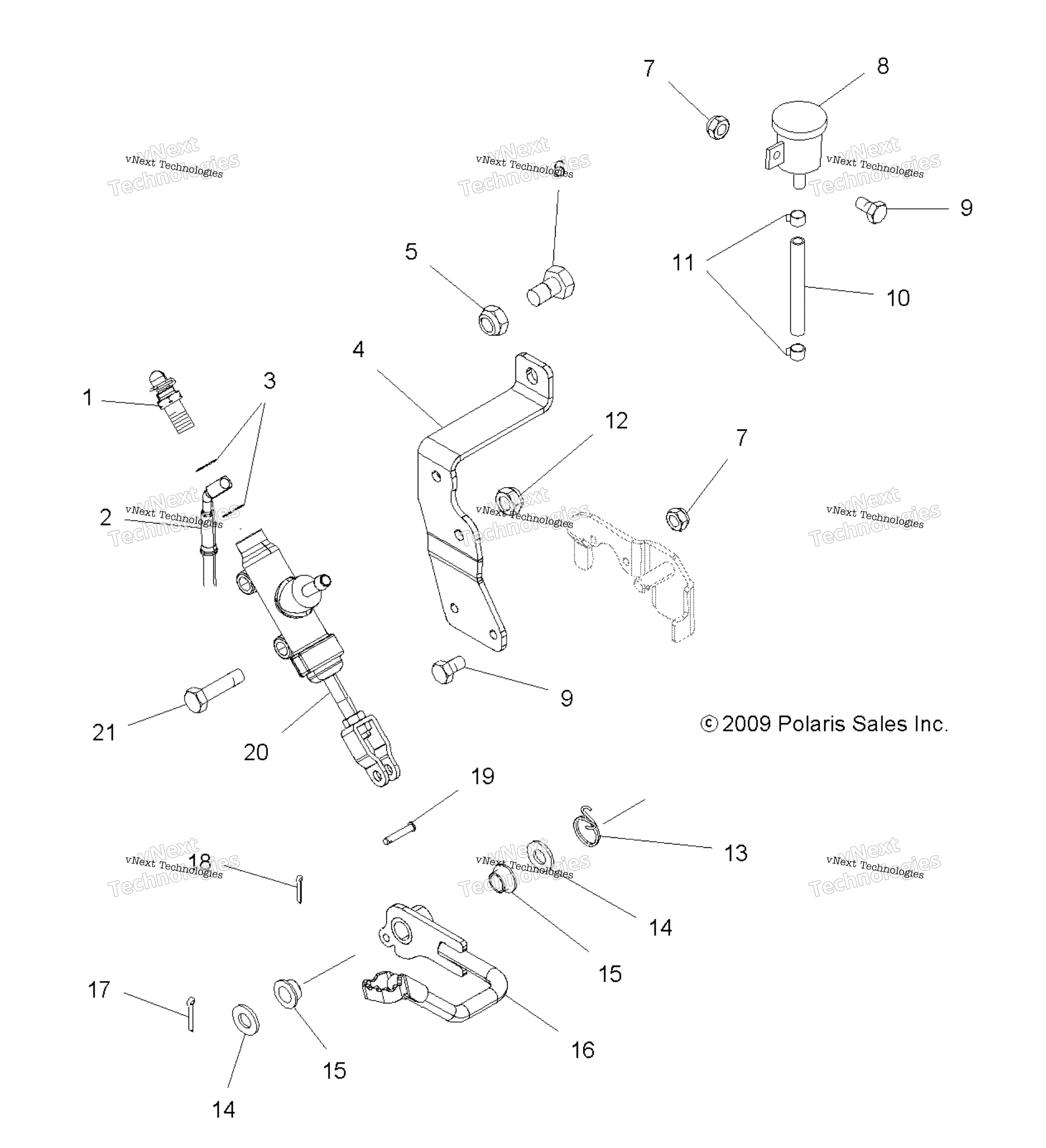Brakes, Foot тормоз