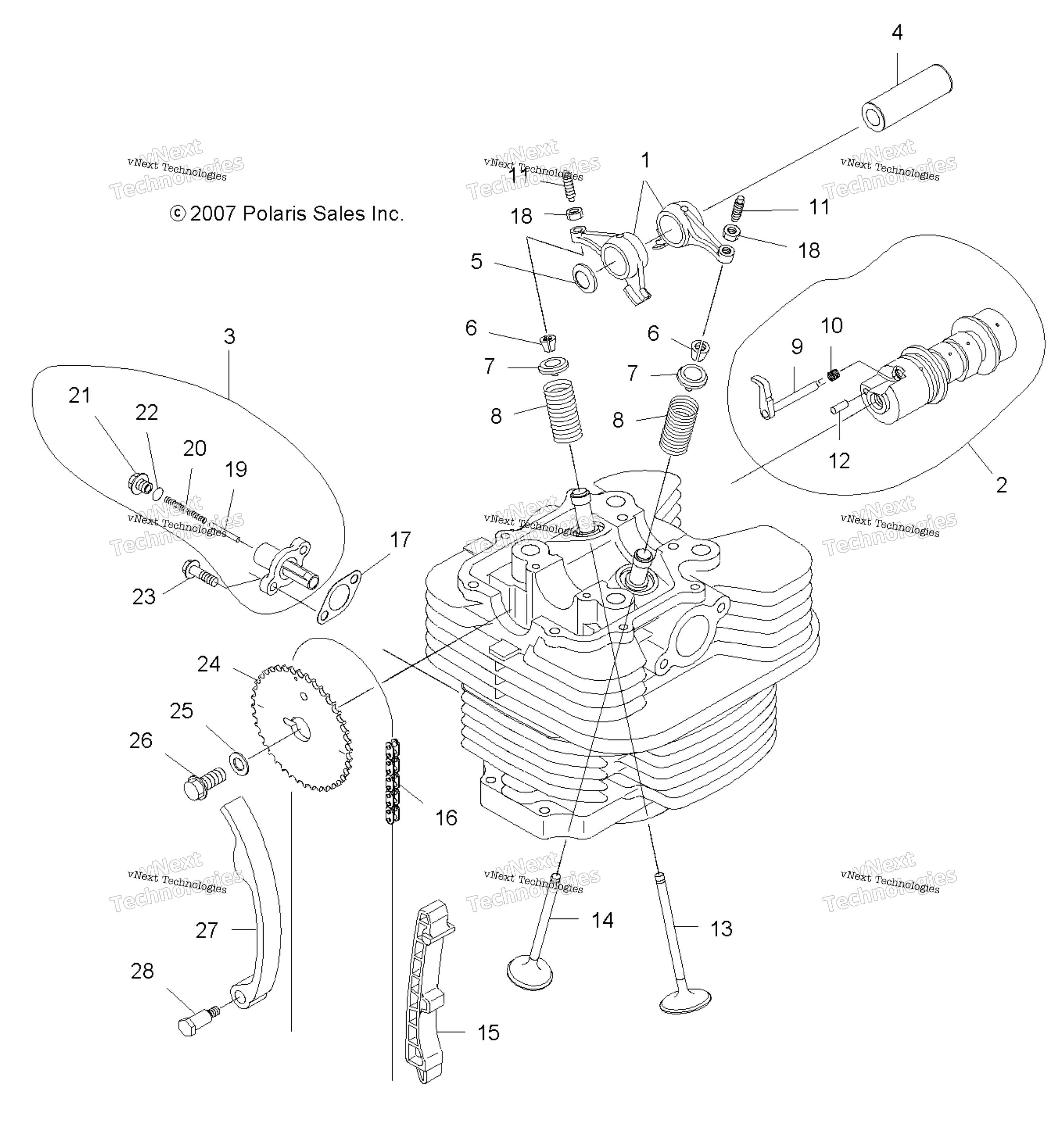 Engine, Valves & распредвал