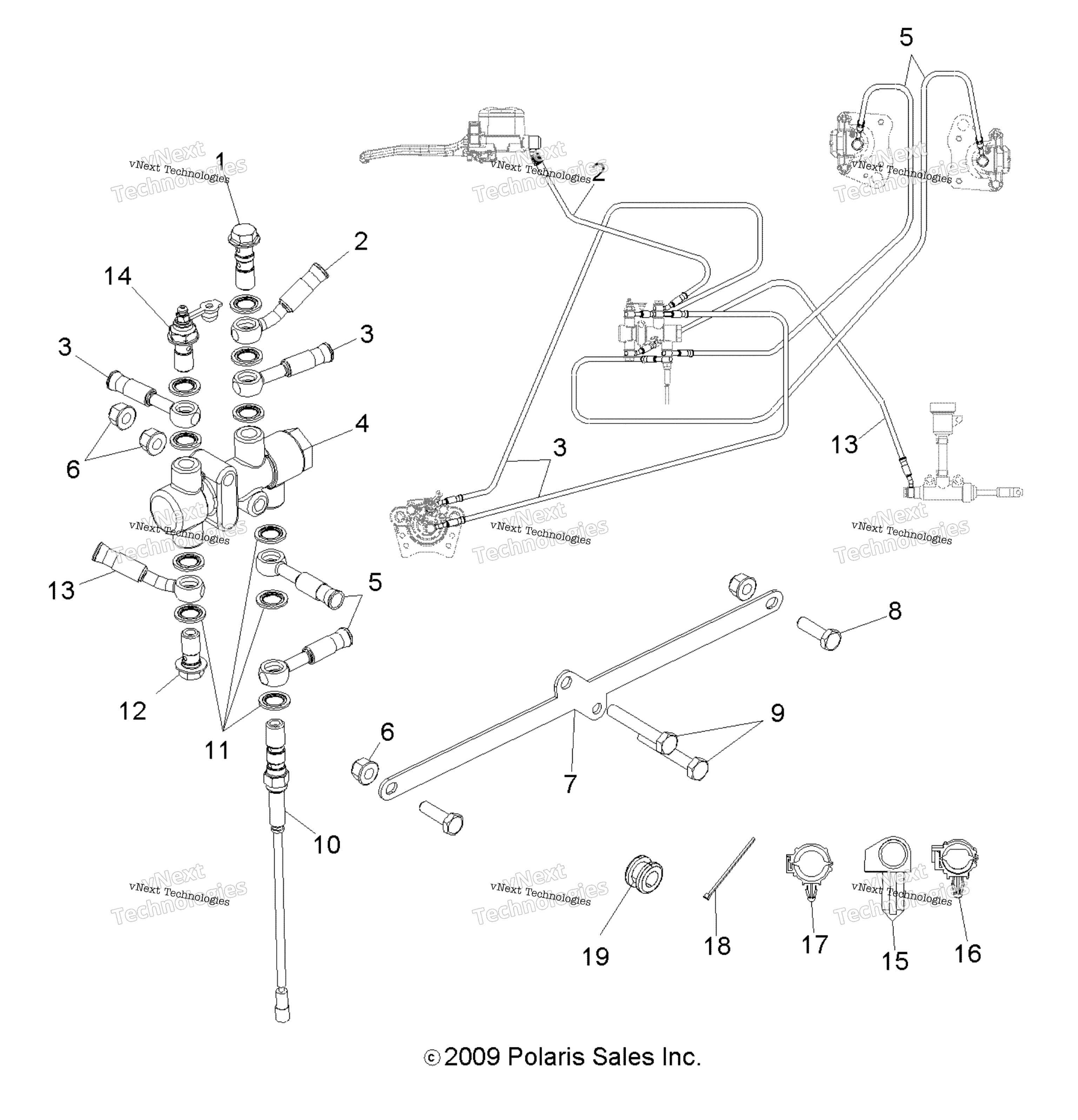 Brakes, клапан System & Lines