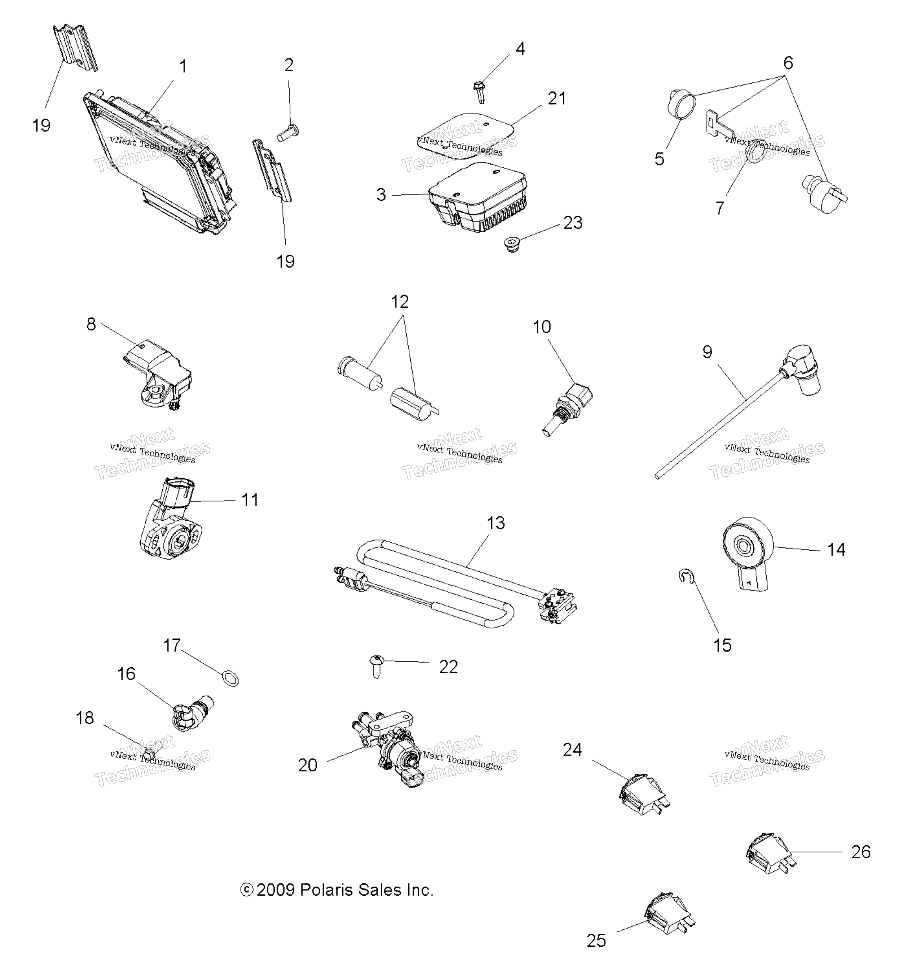 Electrical, Switches, Sensors, Ecu & управление Modules