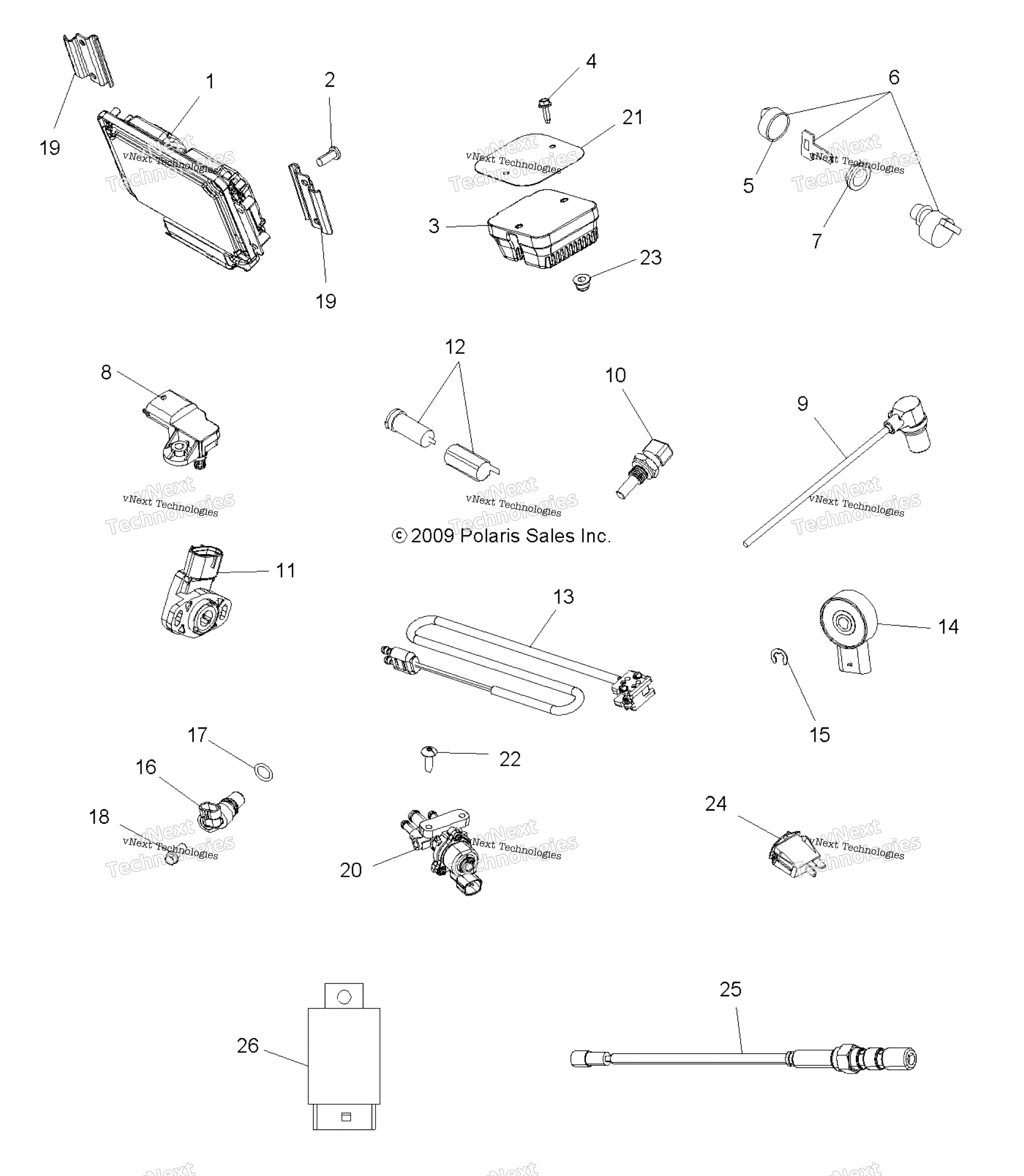 Electrical, Switches, Sensors, Ecu & управление Modules