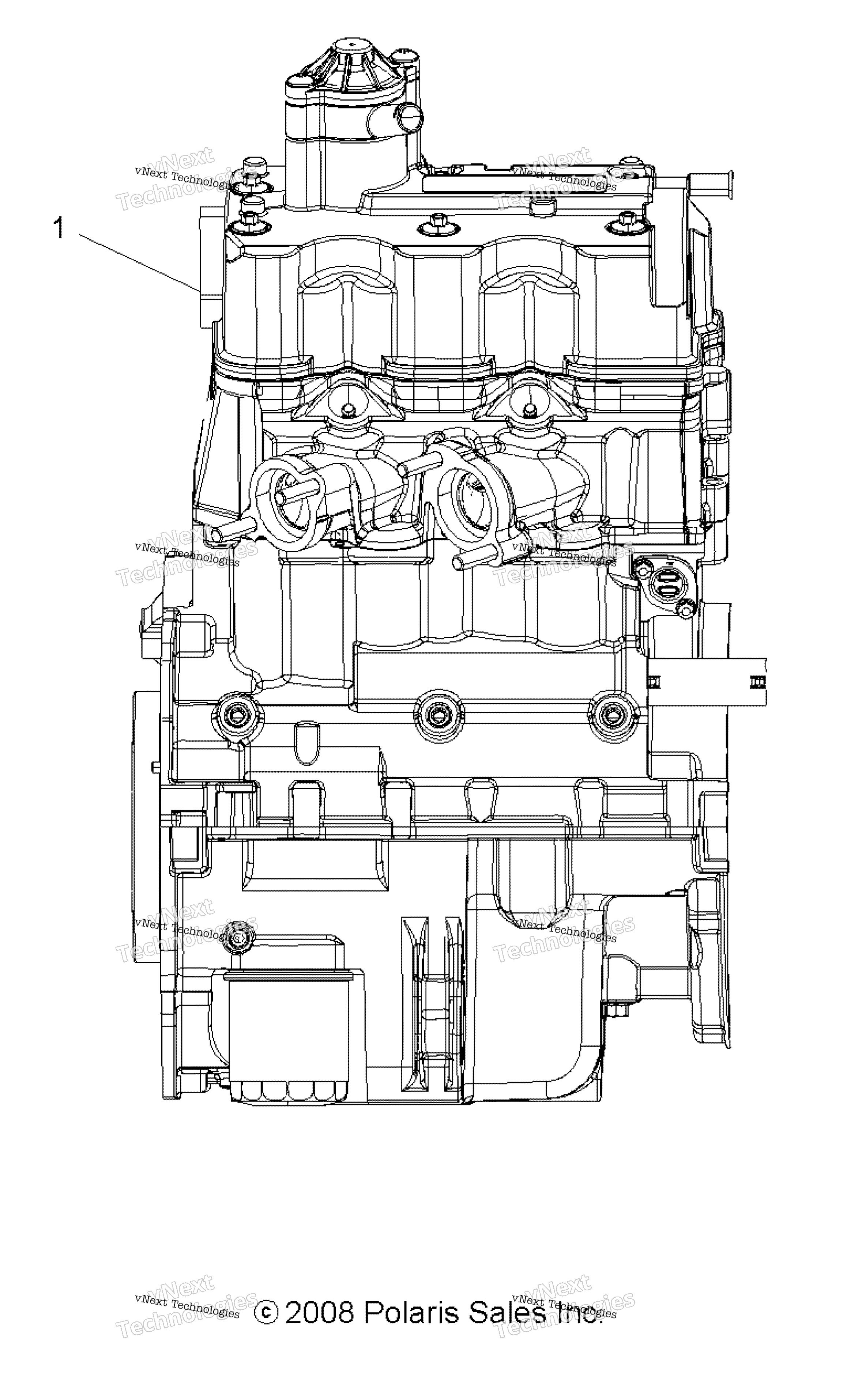 двигатель Short Block