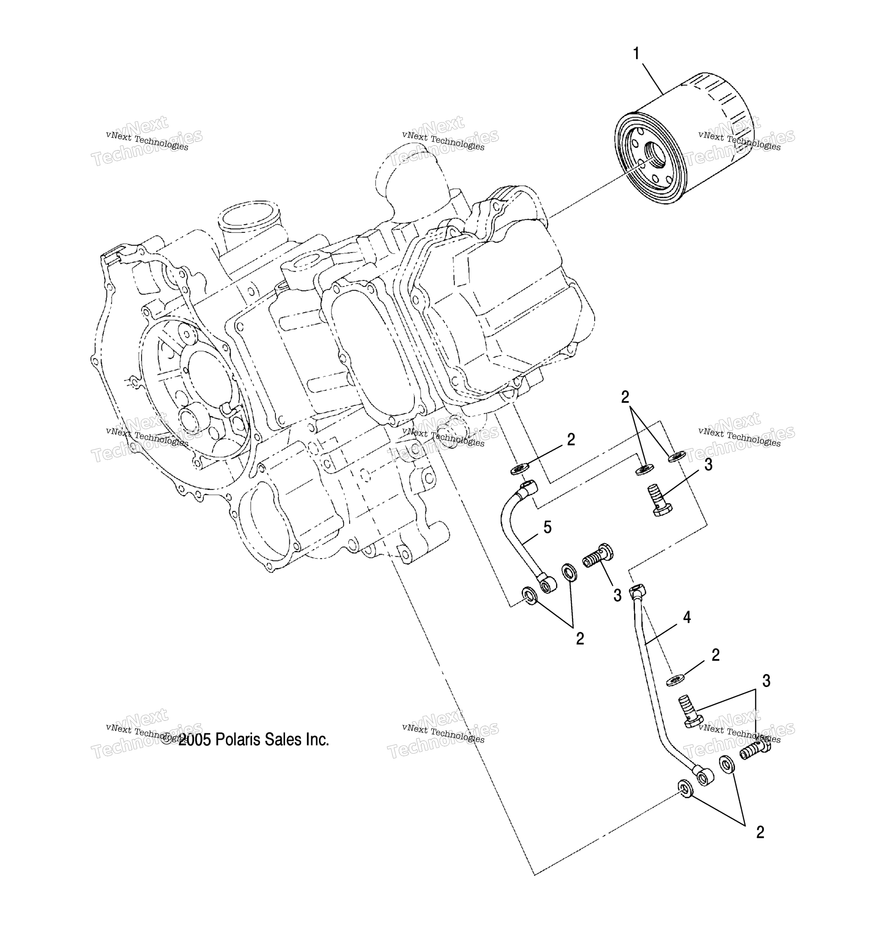 Engine, масляный фильтр