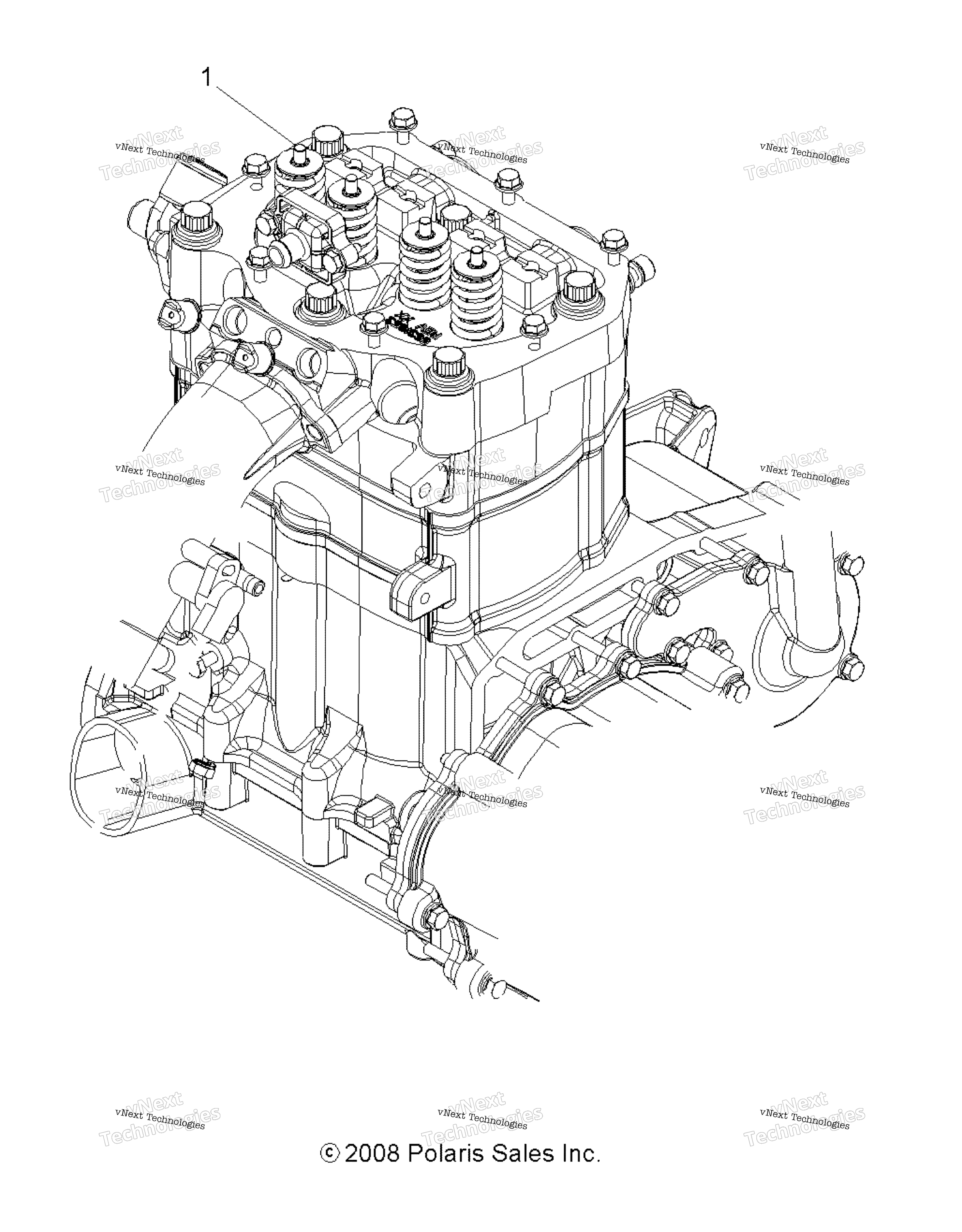 двигатель Short Block