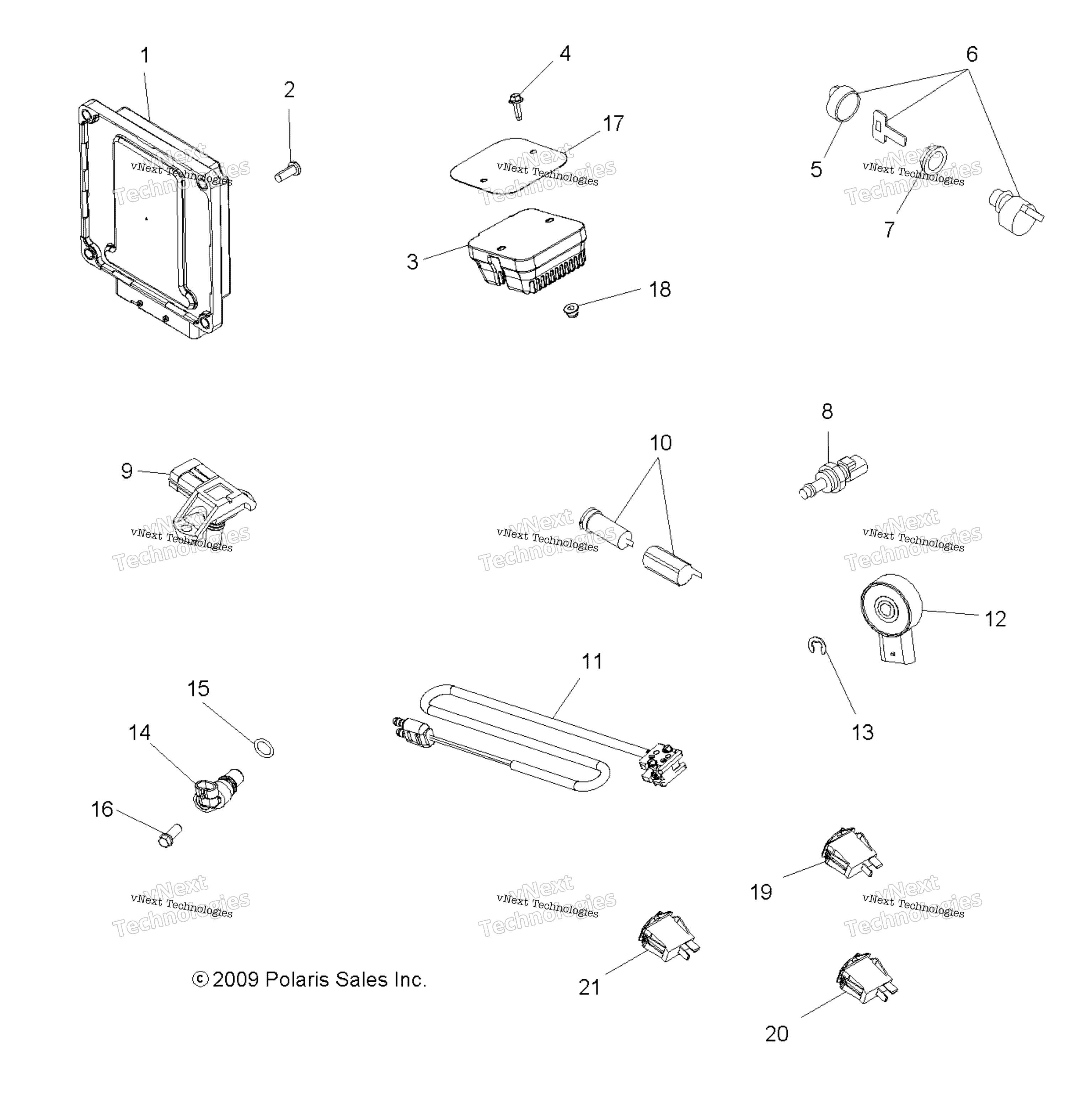 Electrical, Switches, Sensors, Ecu & управление Modules
