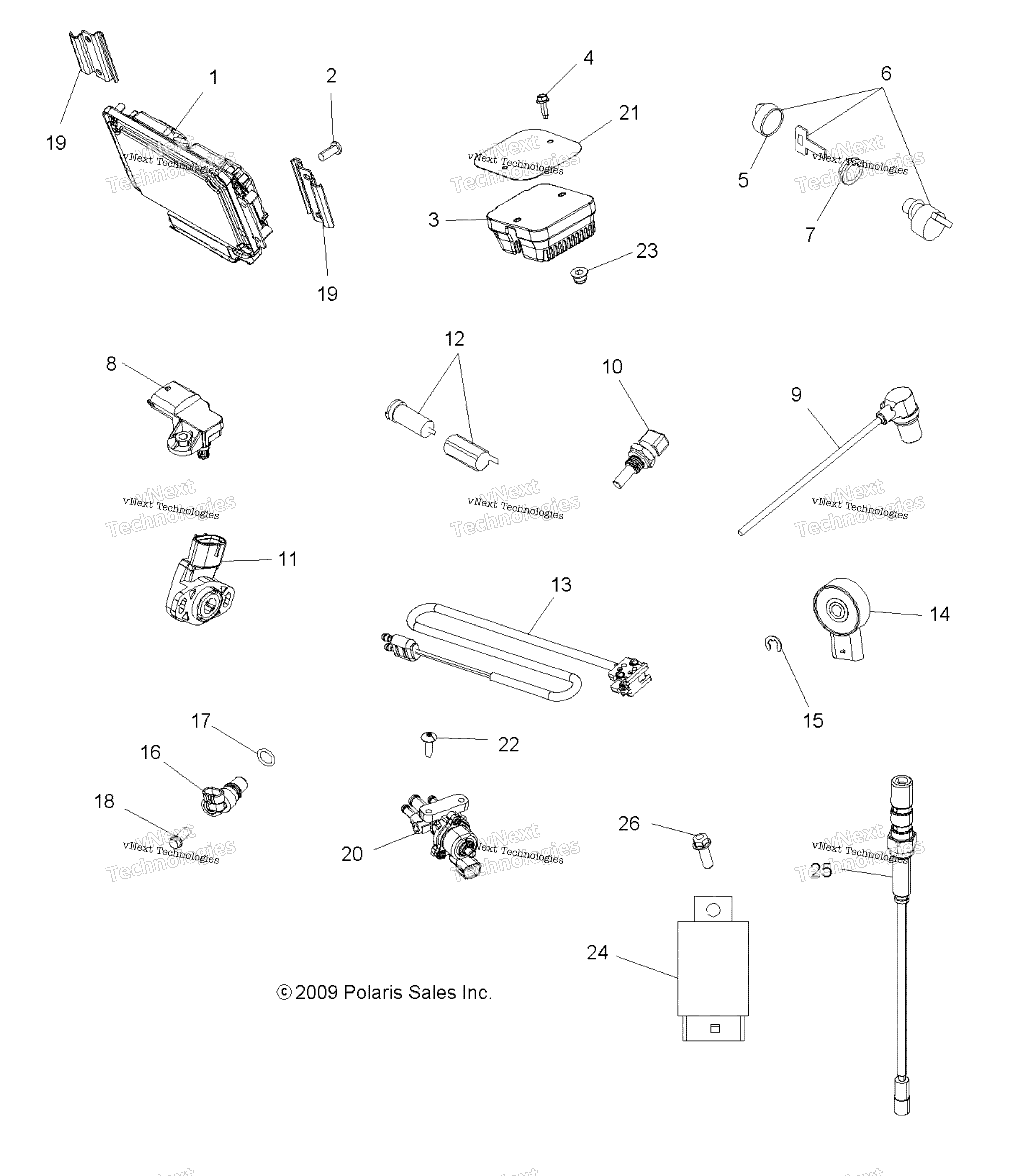 Electrical, Switches, Sensors, Ecu & управление Modules