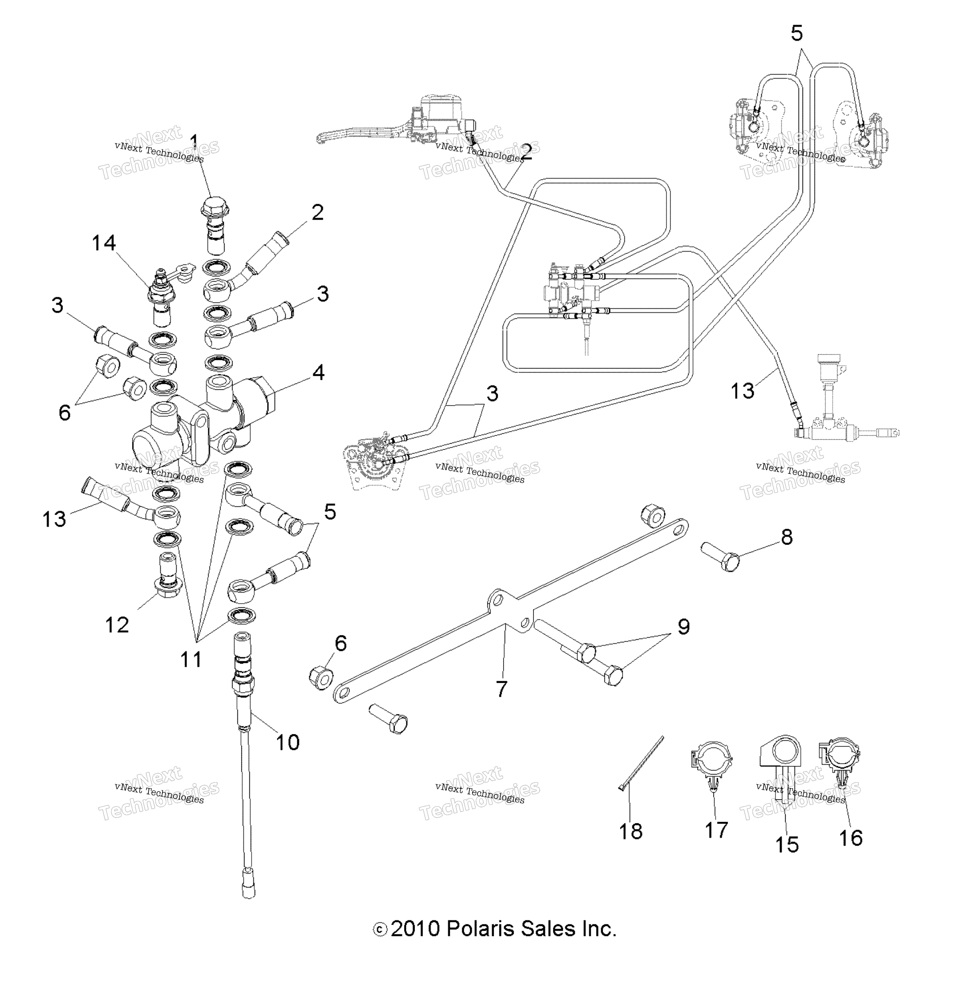Brakes, клапан System & Lines