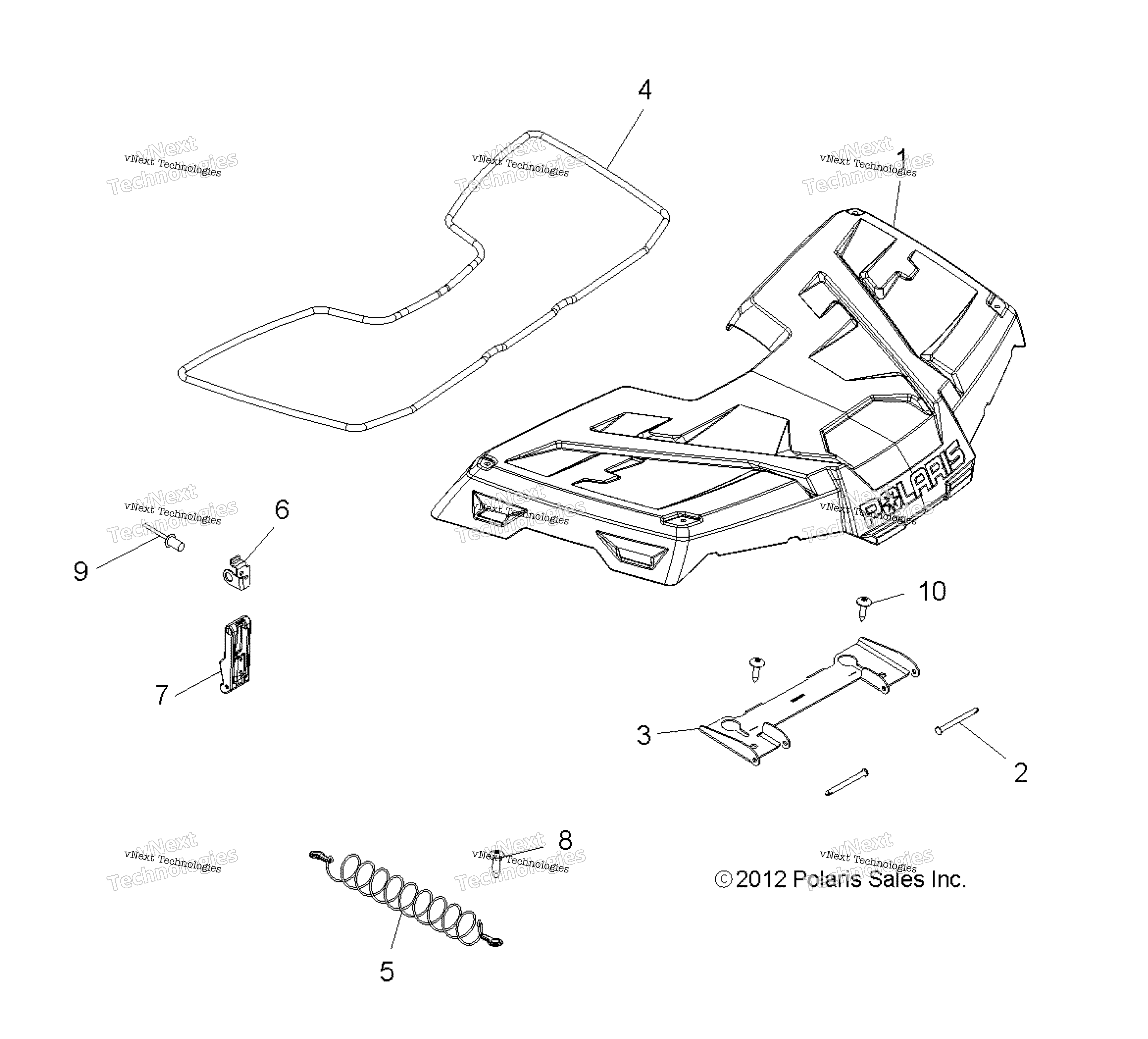 Body, Storage, передний