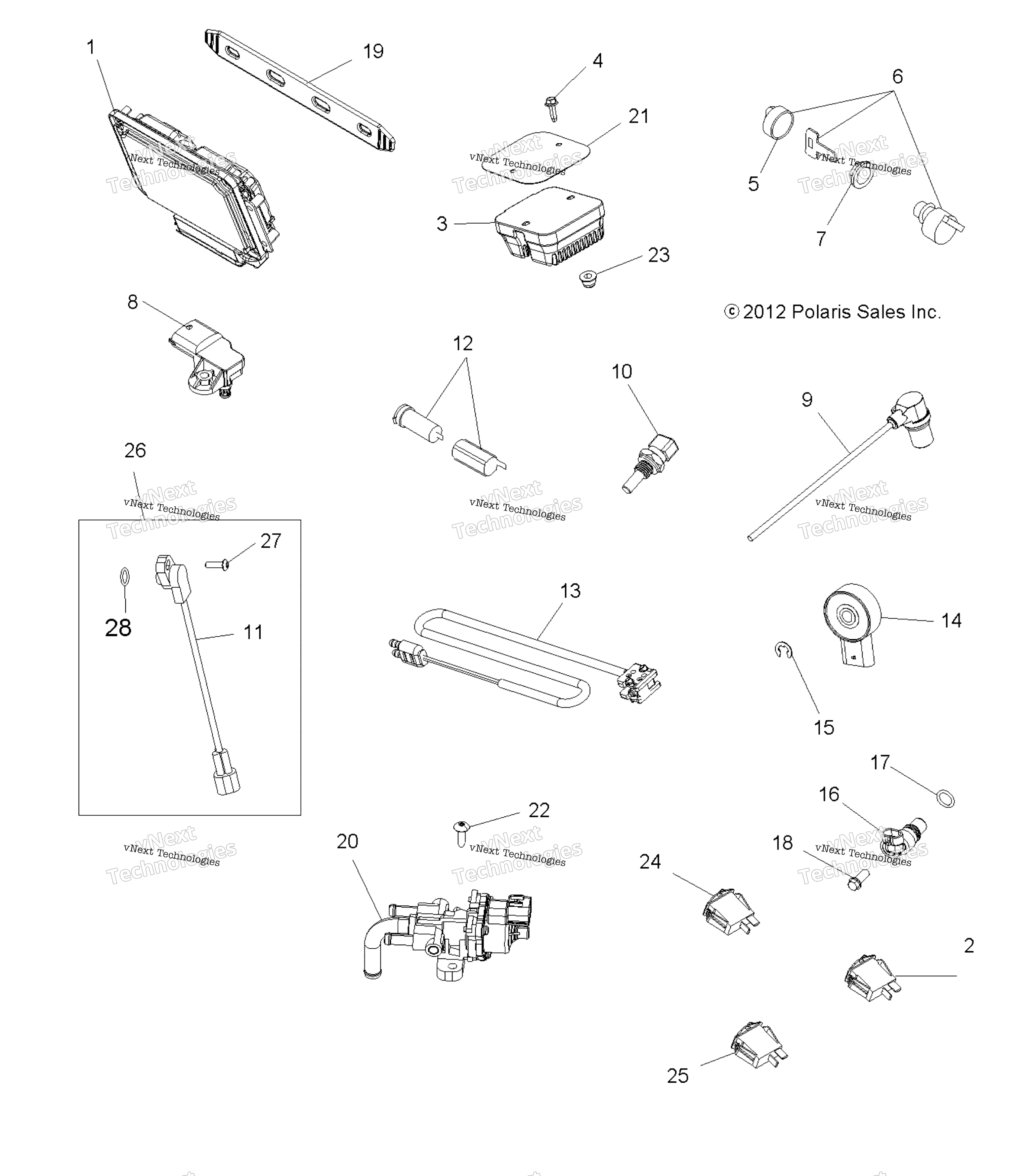 Electrical, Switches, Sensors, Ecu & управление Modules