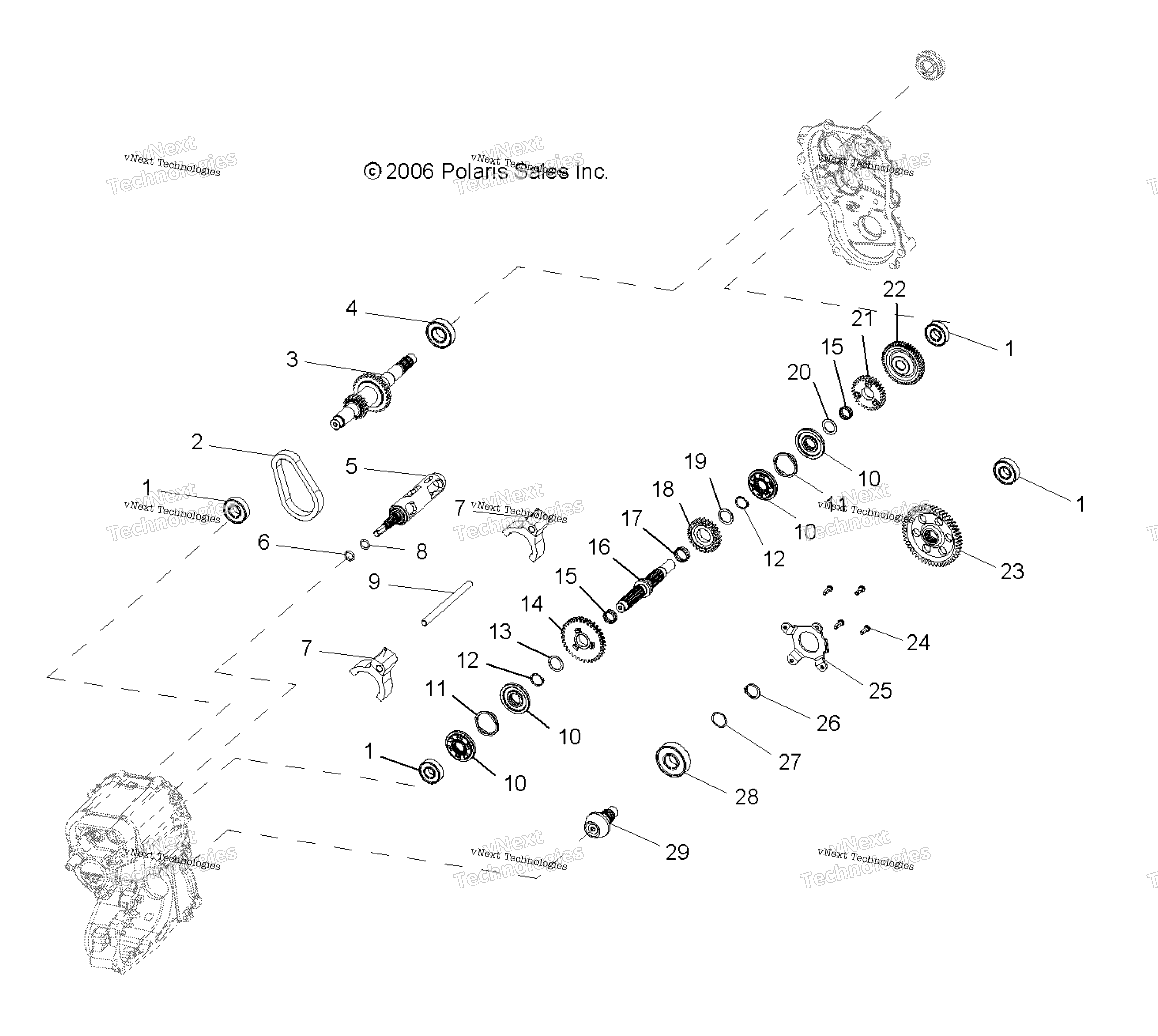 трансмиссия Internal
