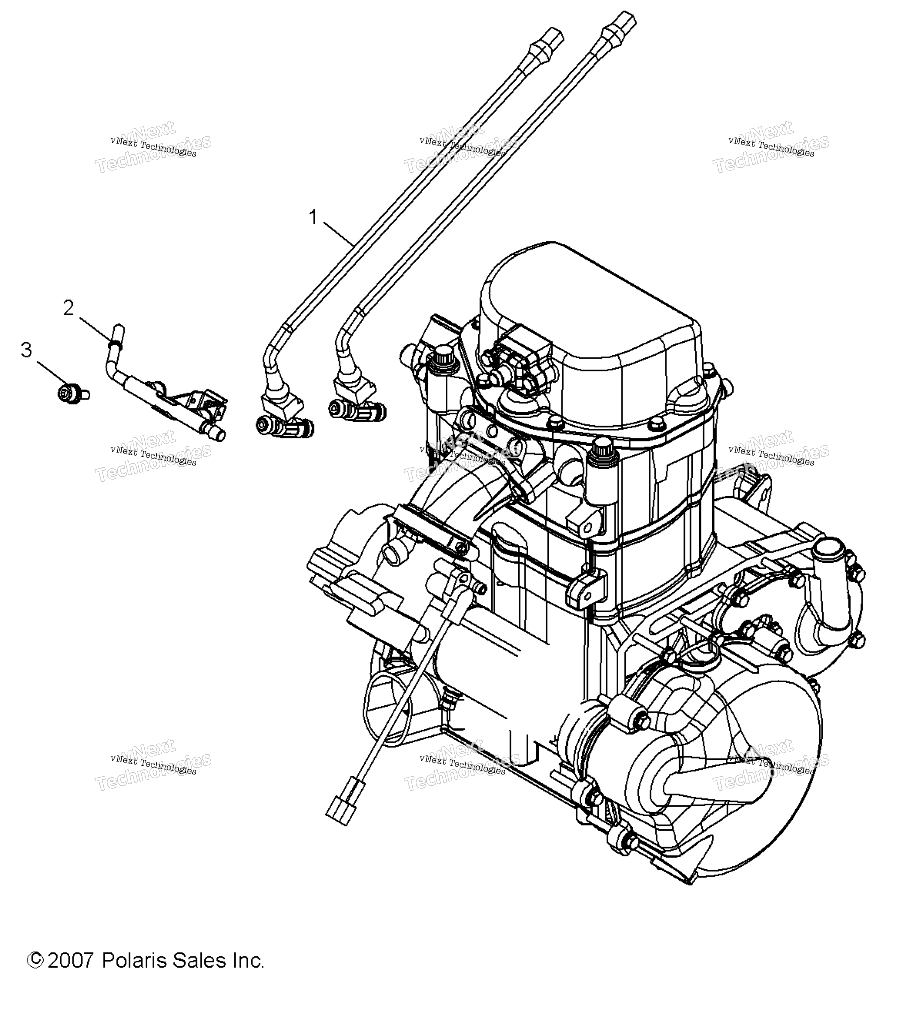 Engine, топливный Injector