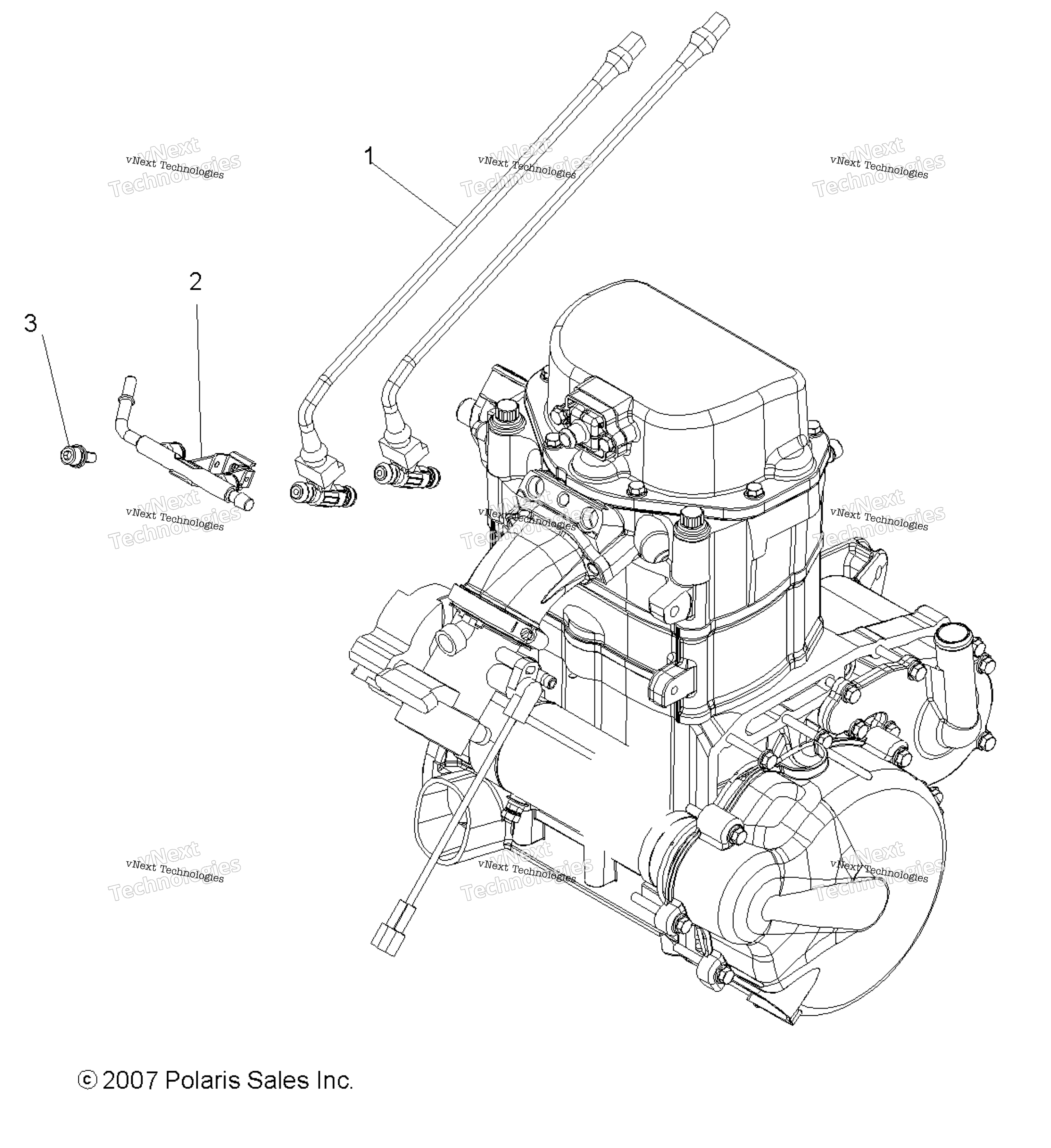 Engine, топливный Injector