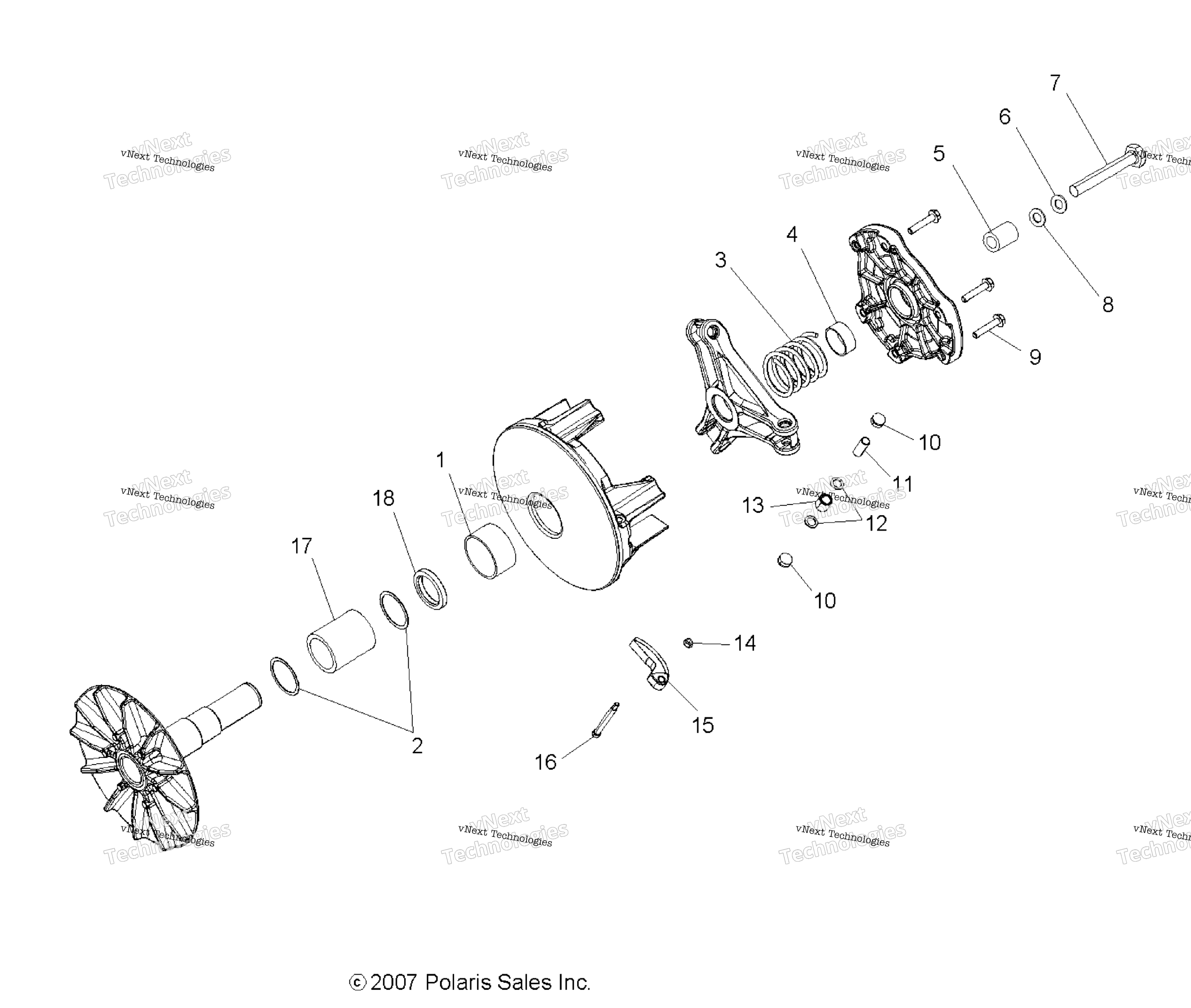 Трансмиссия, первичное сцепление All Options
