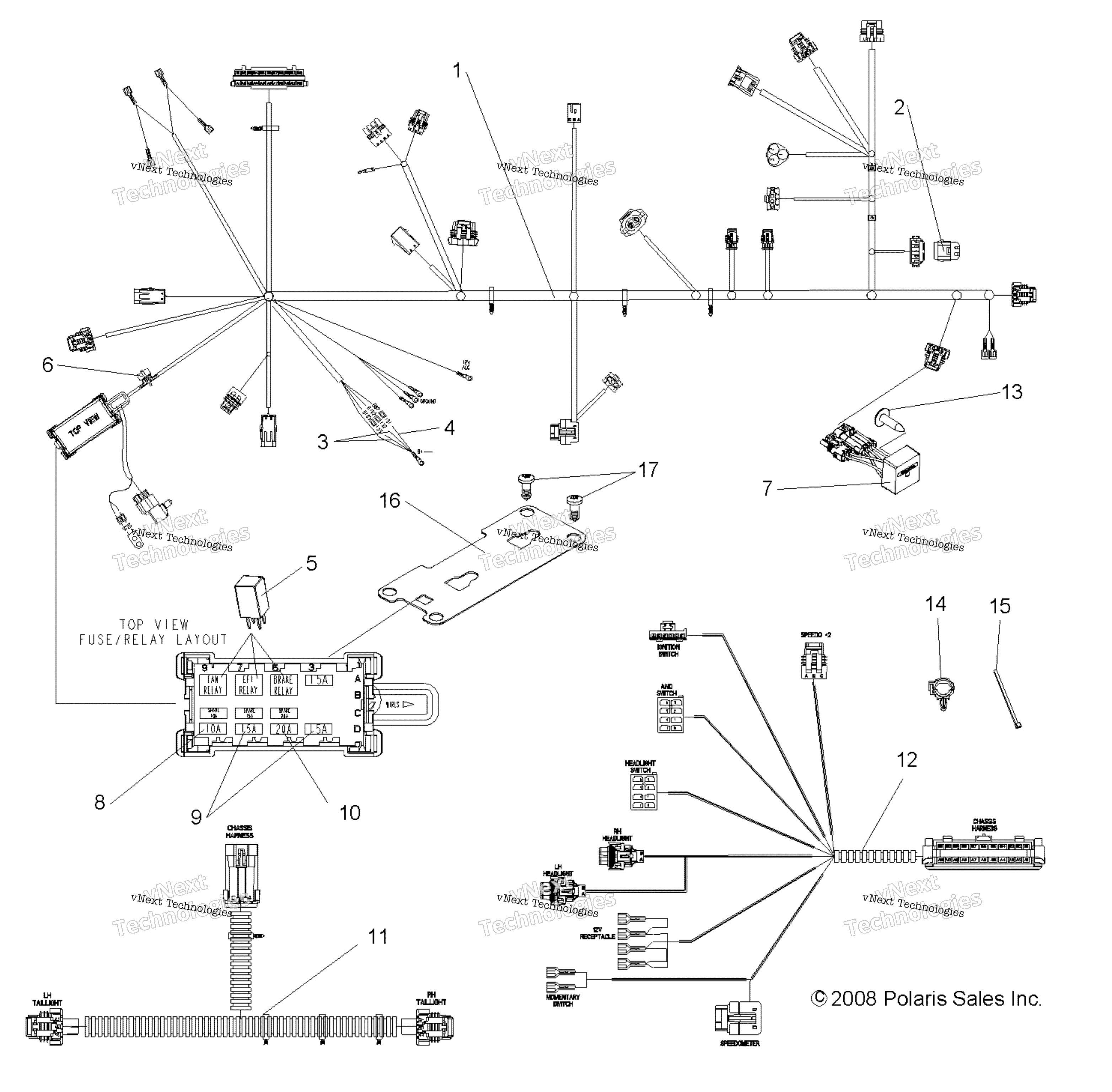 Electrical, Wire Harnesses R09hh68ab / Ag / Ah / Al / Am / Ar