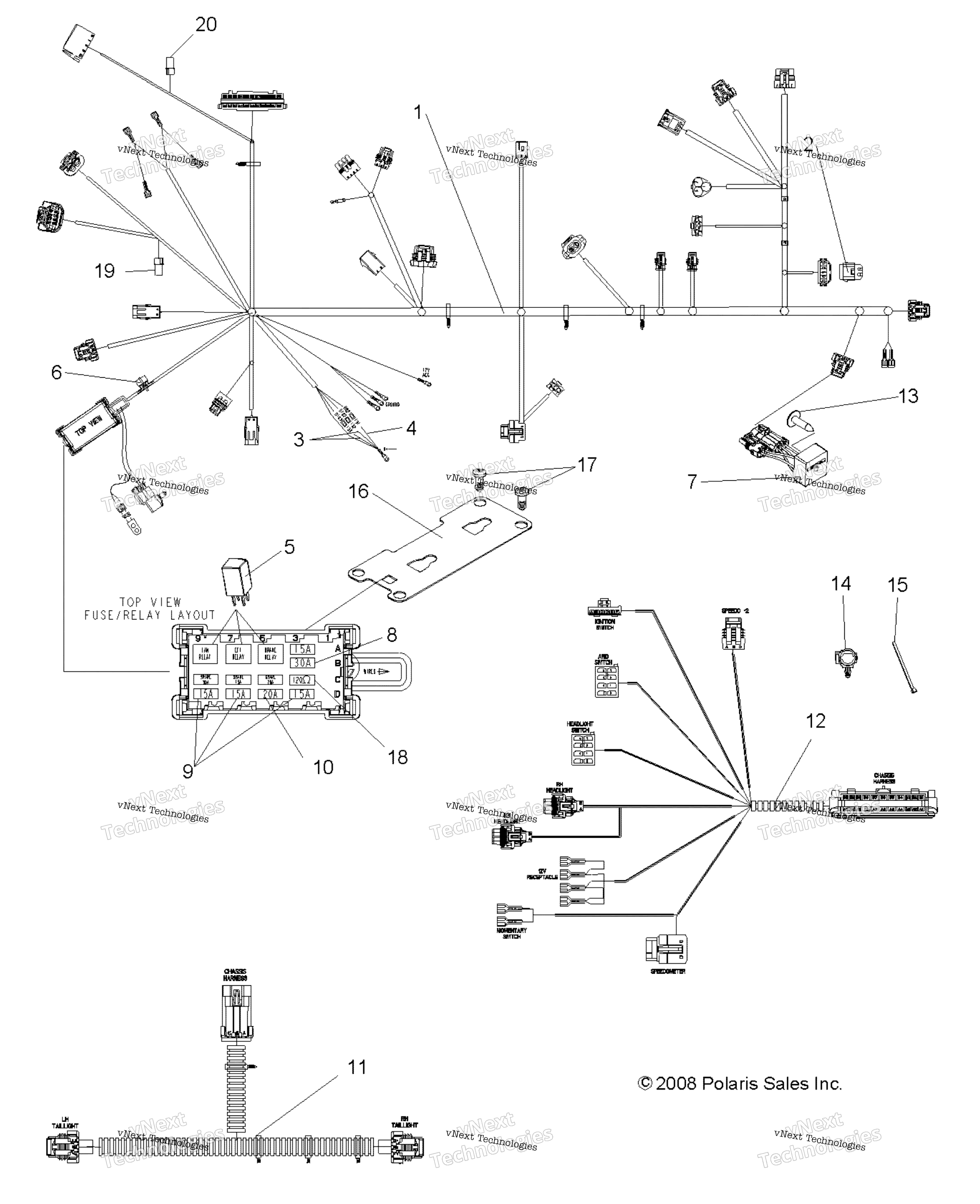 Electrical, провод Harnesses R09hy68an