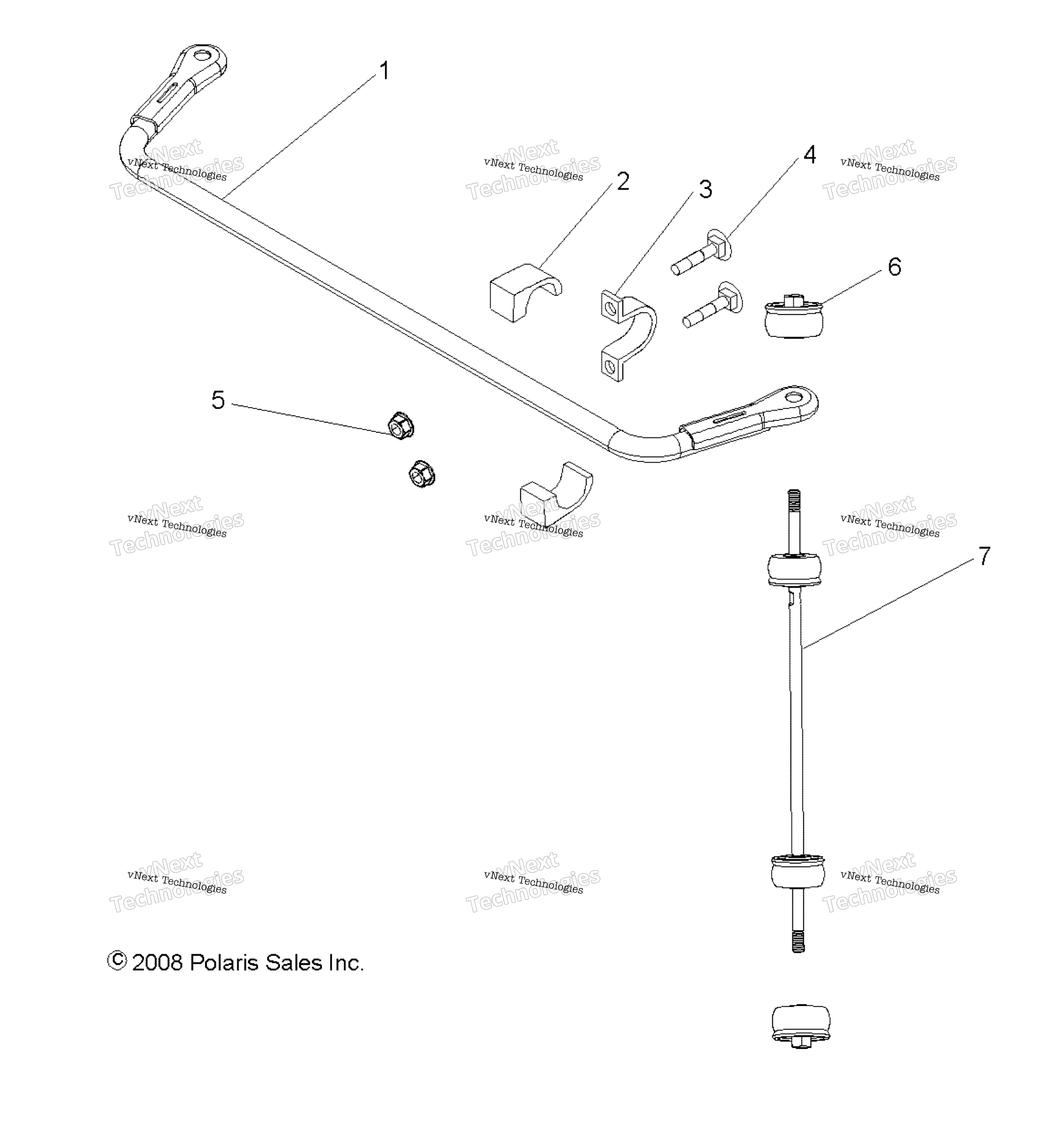 Подвеска, задняя Stabilizer Bar All Options