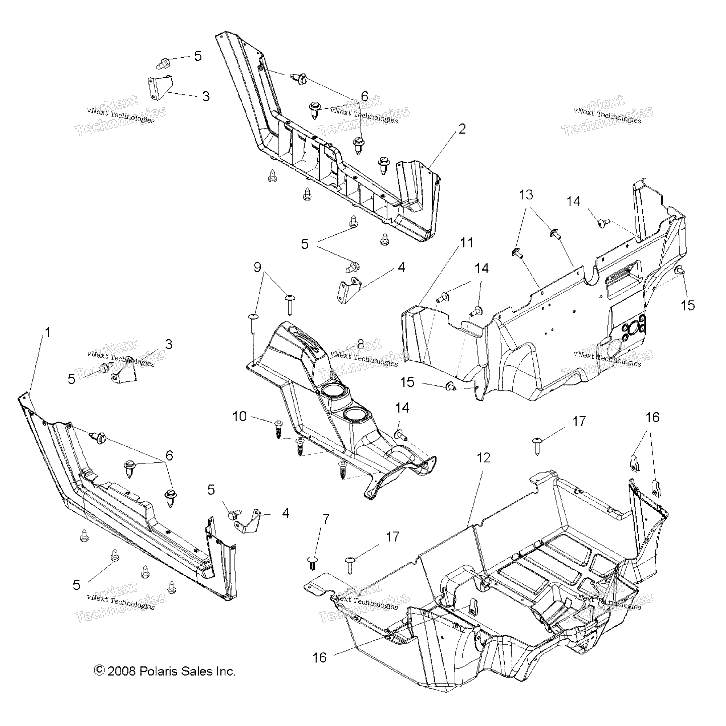 Body, пол & Rocker Panels All Options