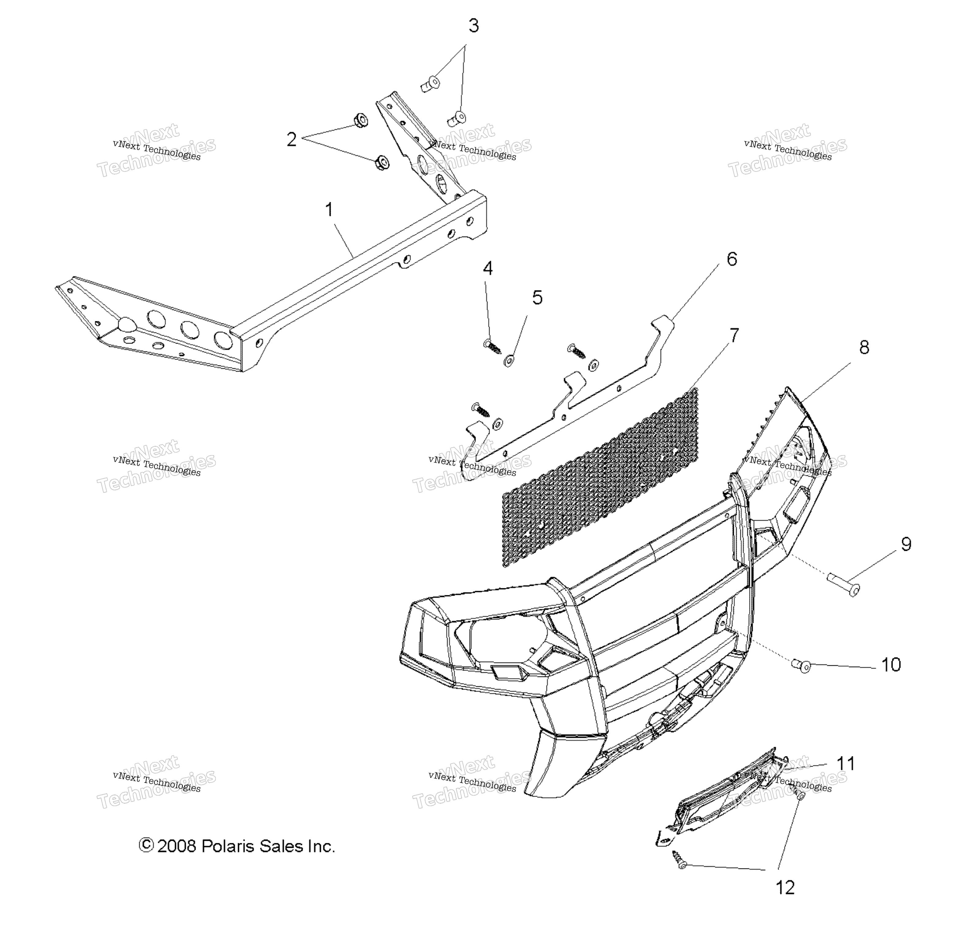 Body, передний Bumper