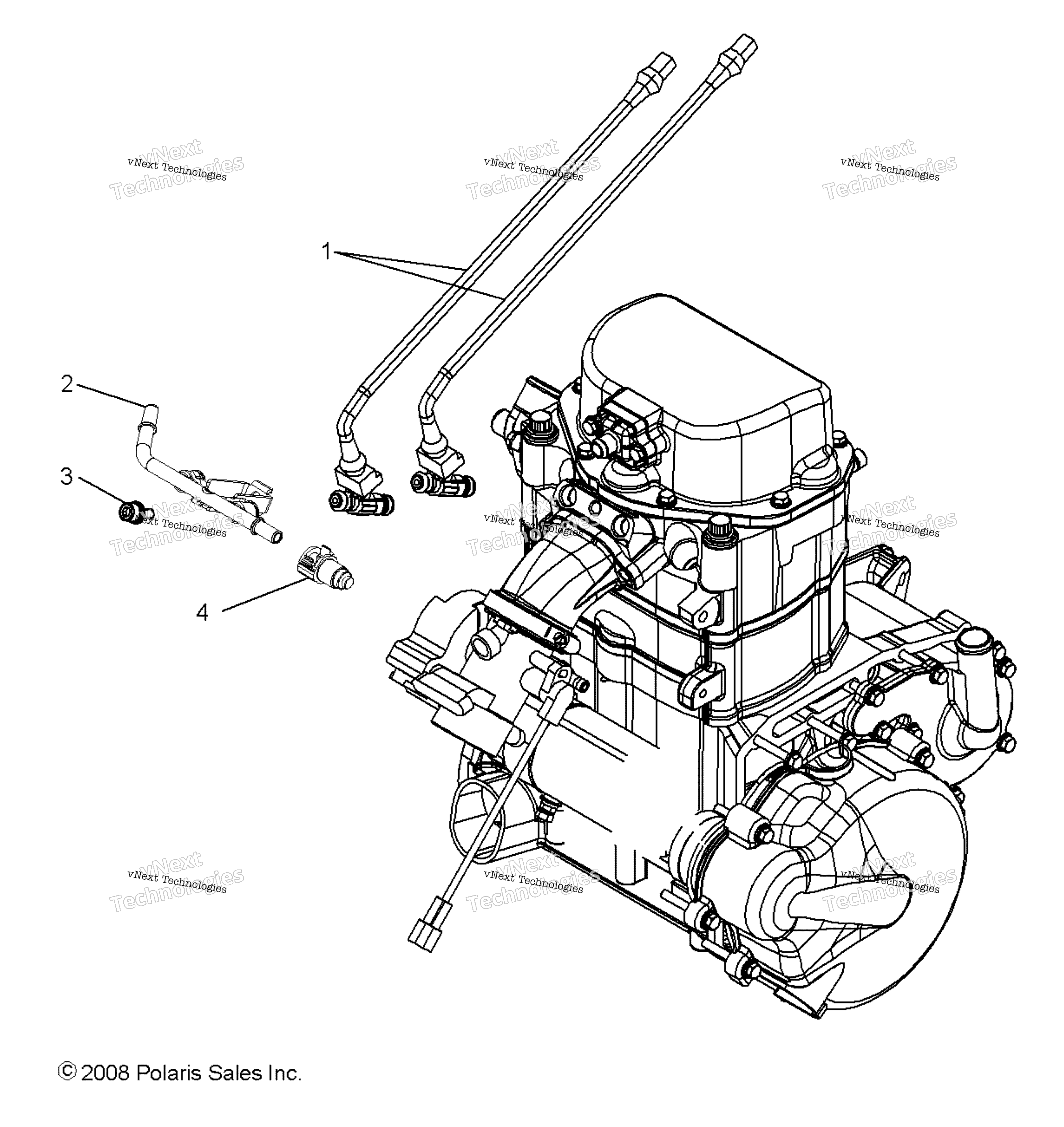 Engine, топливный Injector
