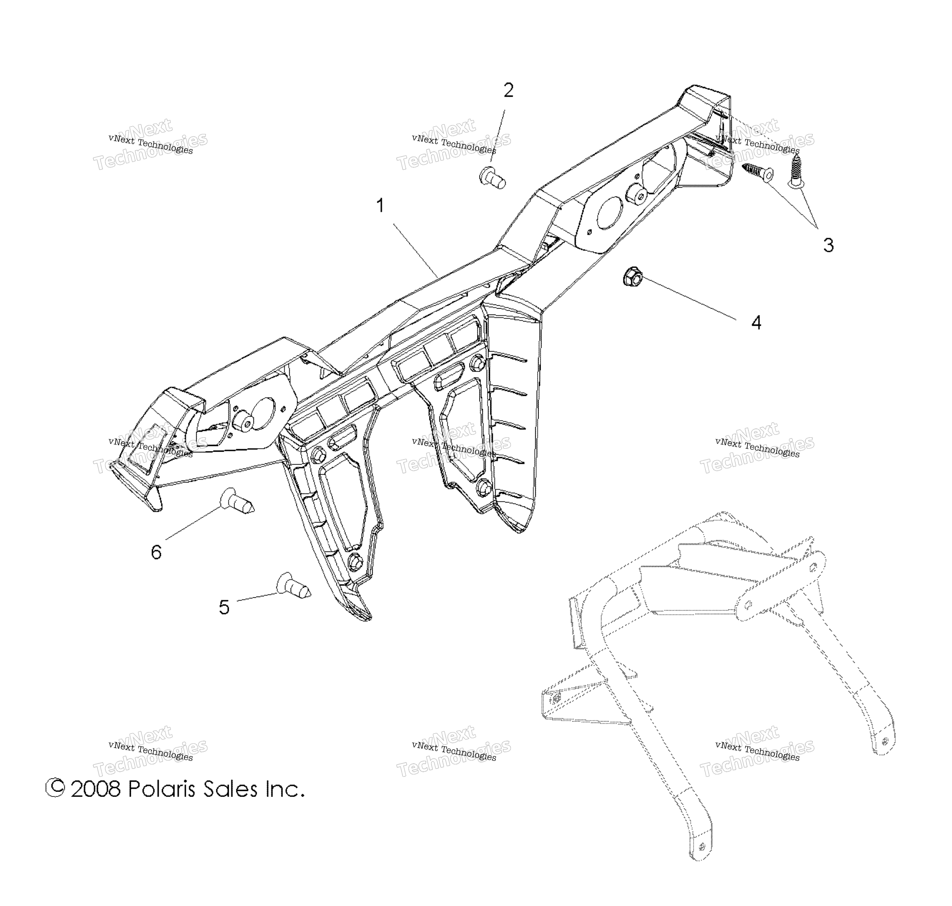 Body, задний Bumper