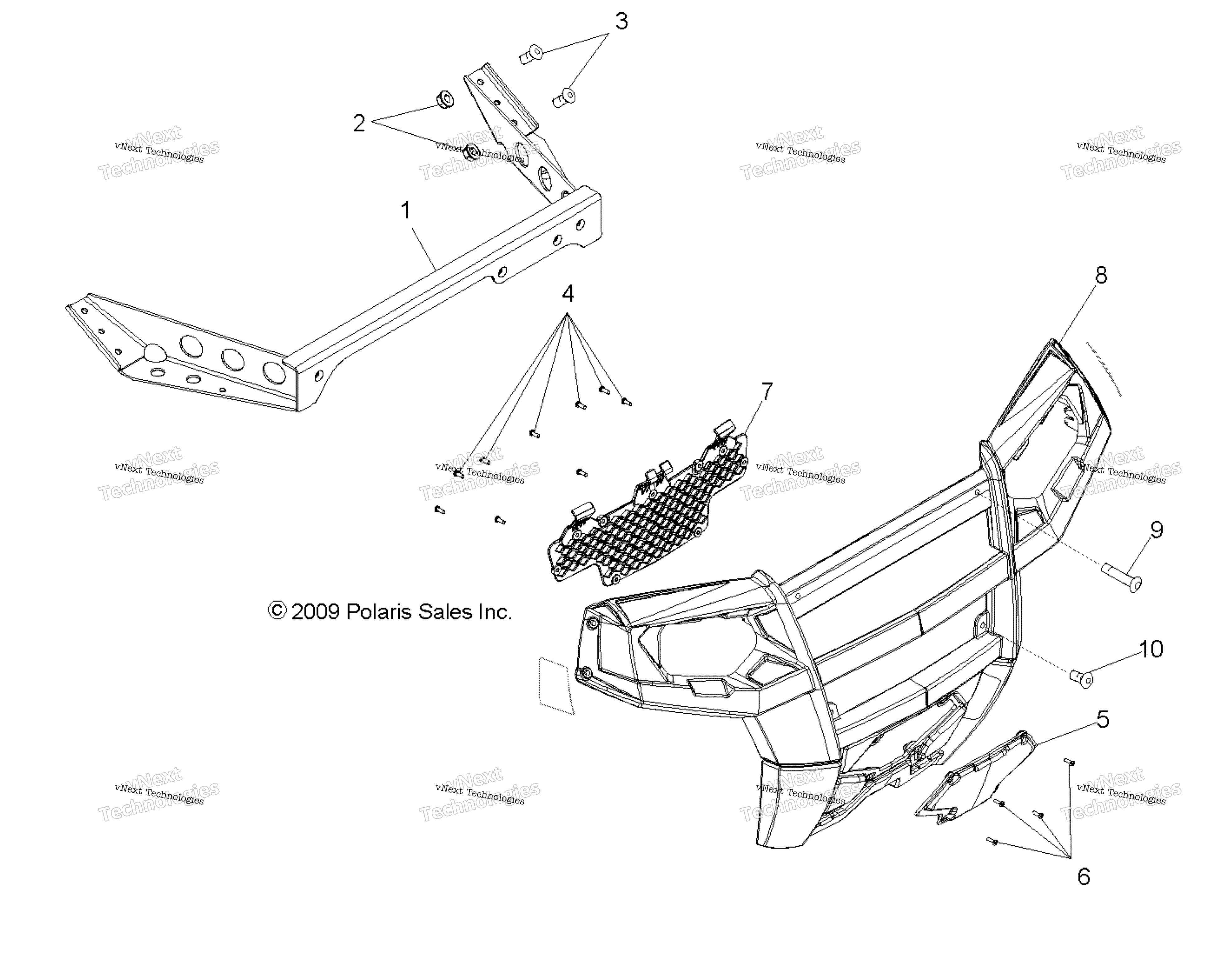Body, передний Bumper