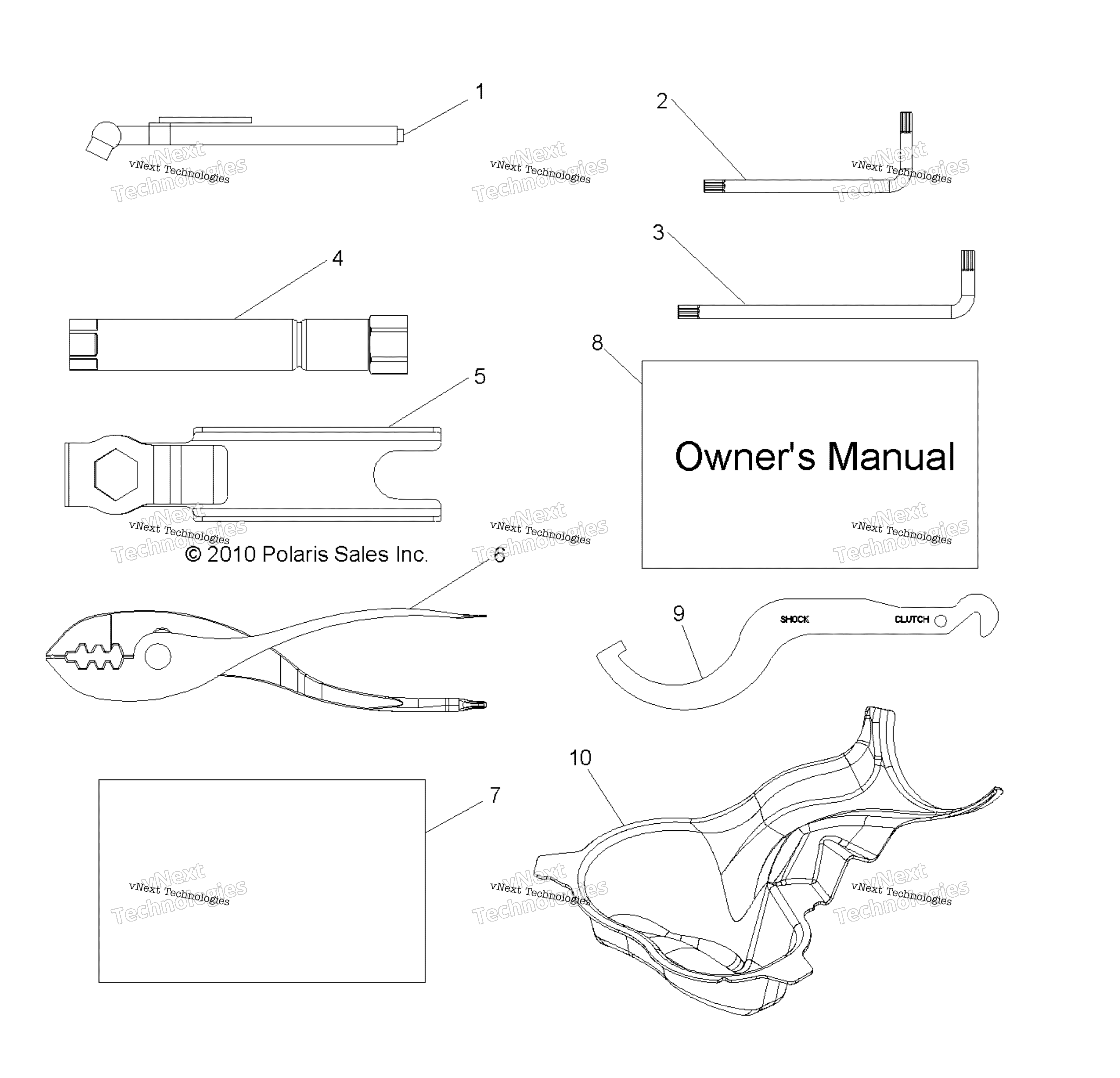 References, инструмент комплект & Owners Manual