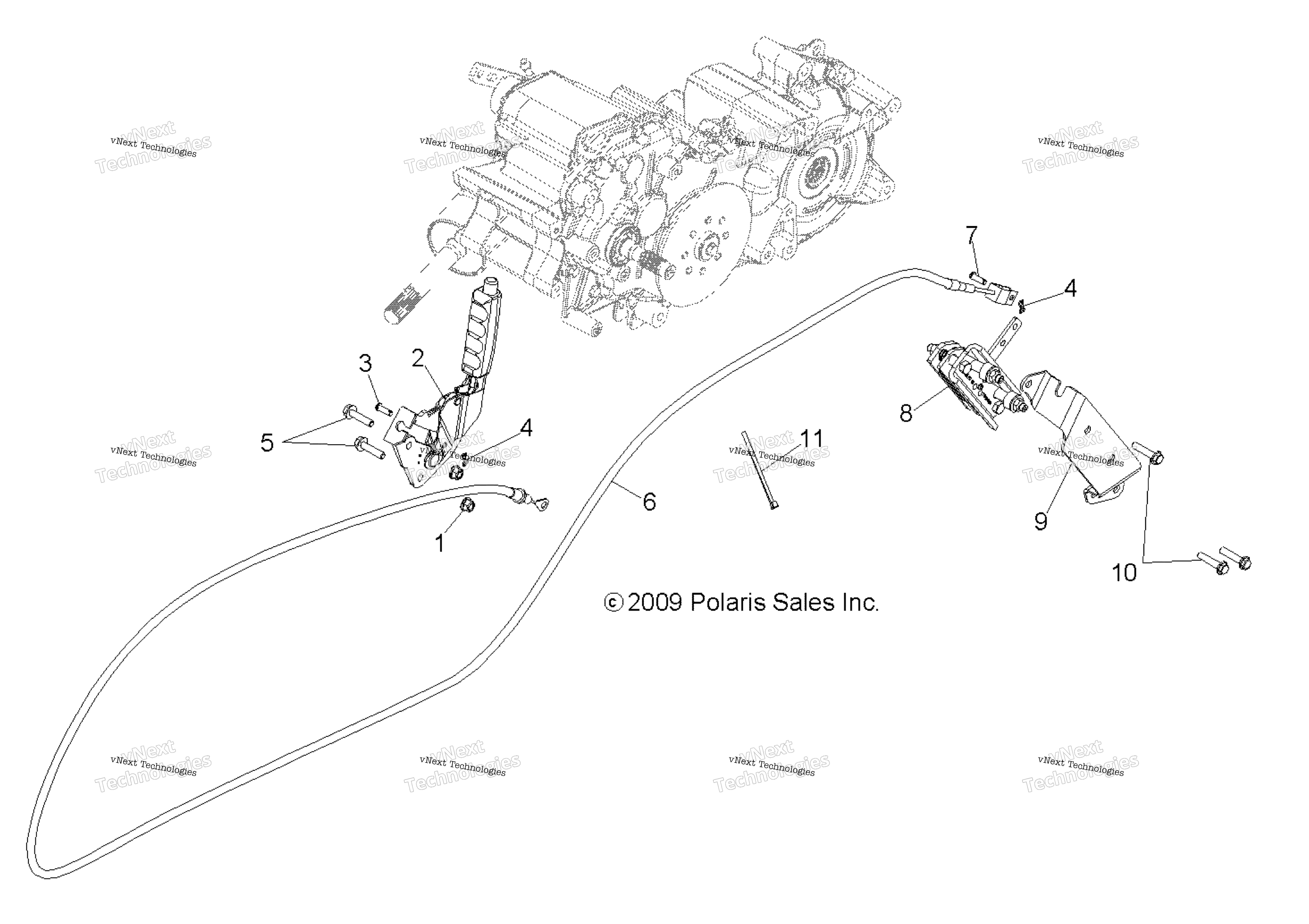 Brakes, Park тормоз Asm. All Options