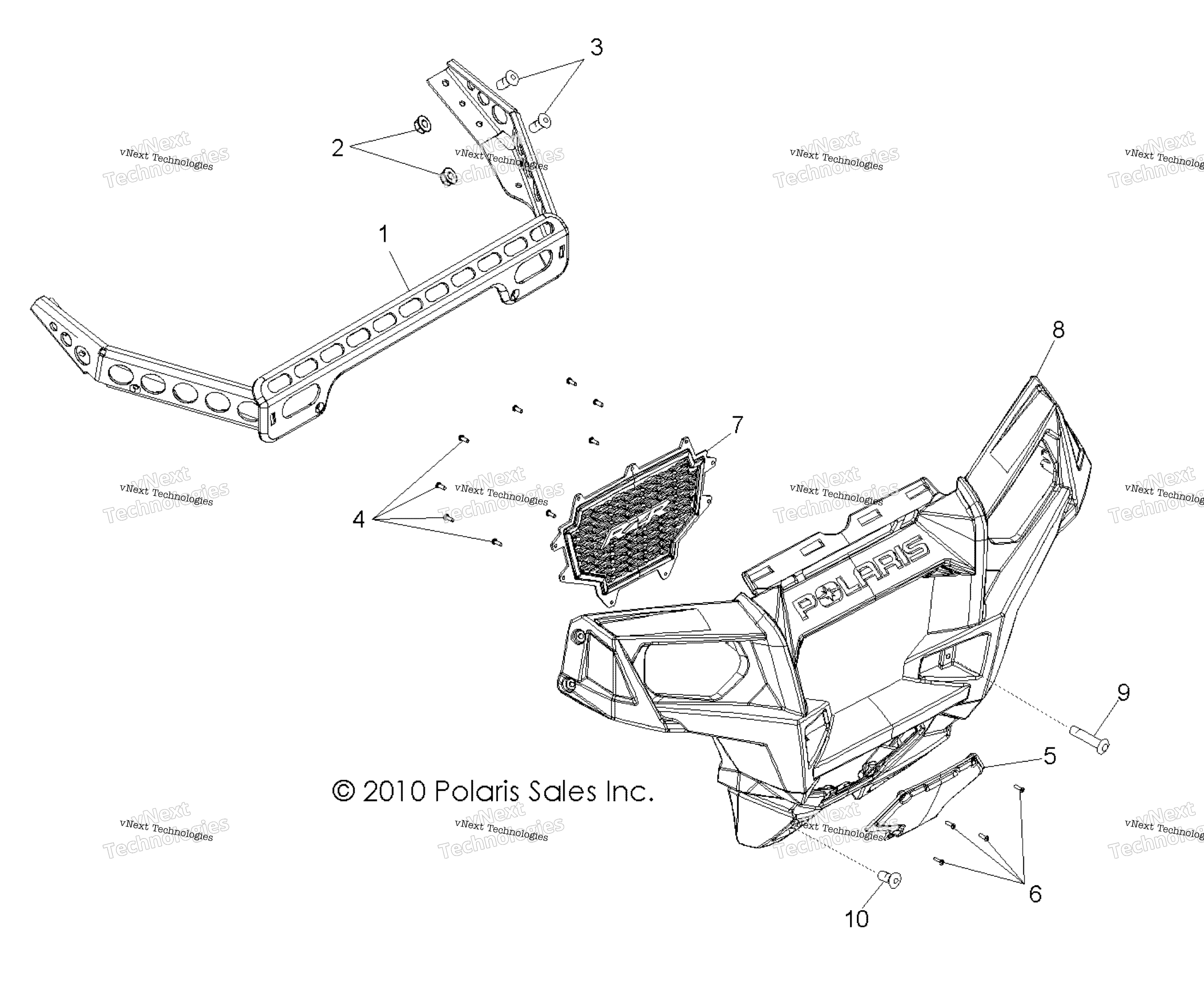 Body, передний Bumper