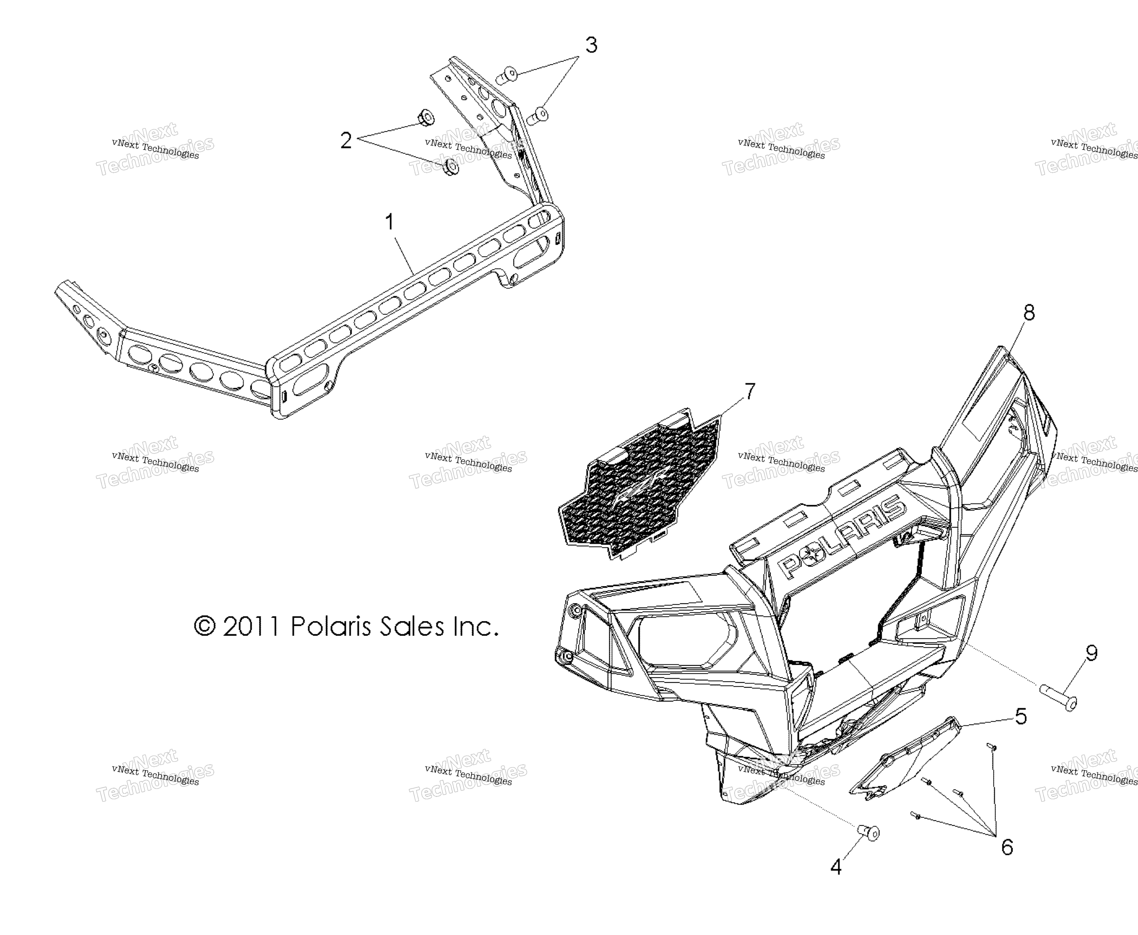 Body, передний Bumper