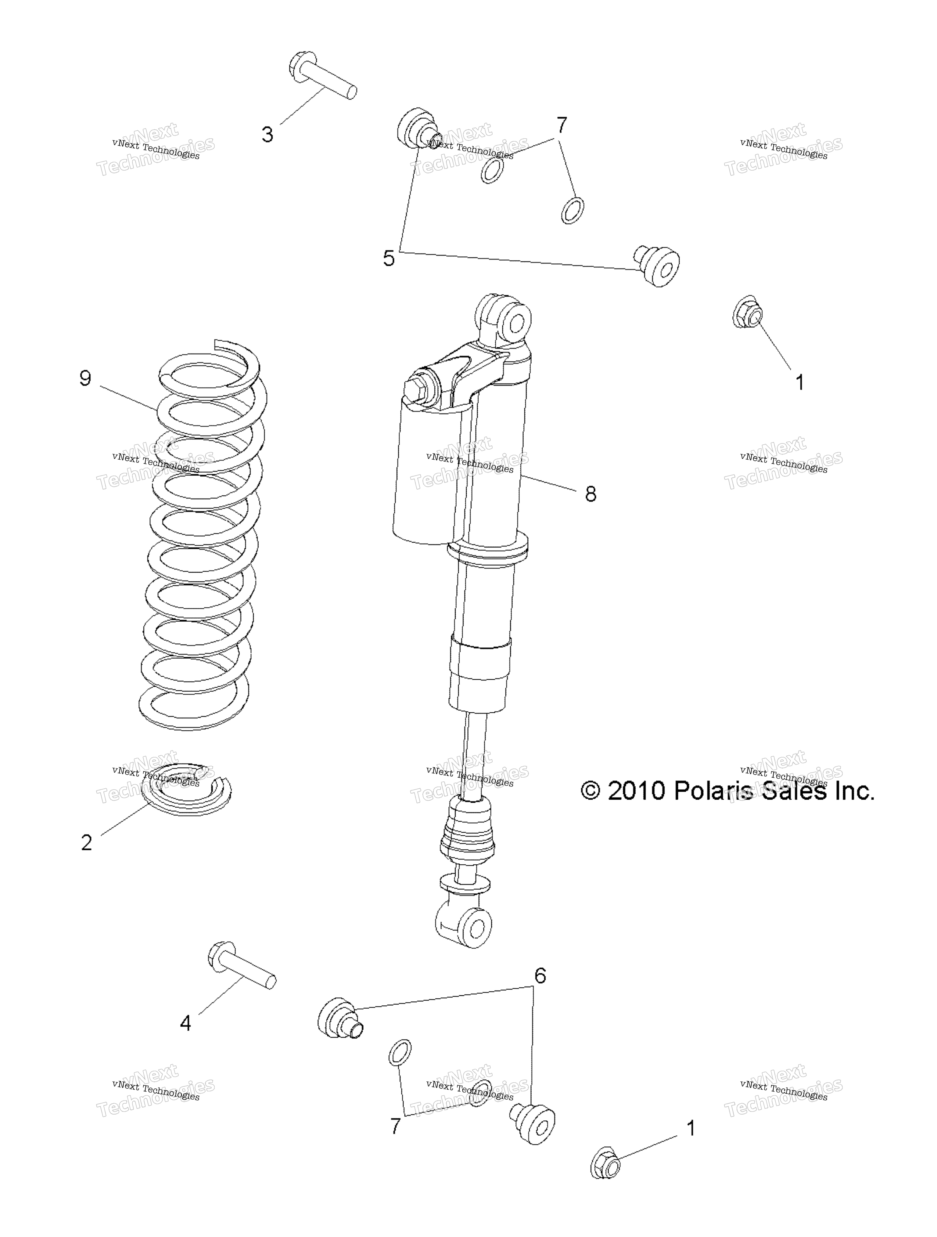 Подвеска, передний амортизатор Mounting R12vh76ai
